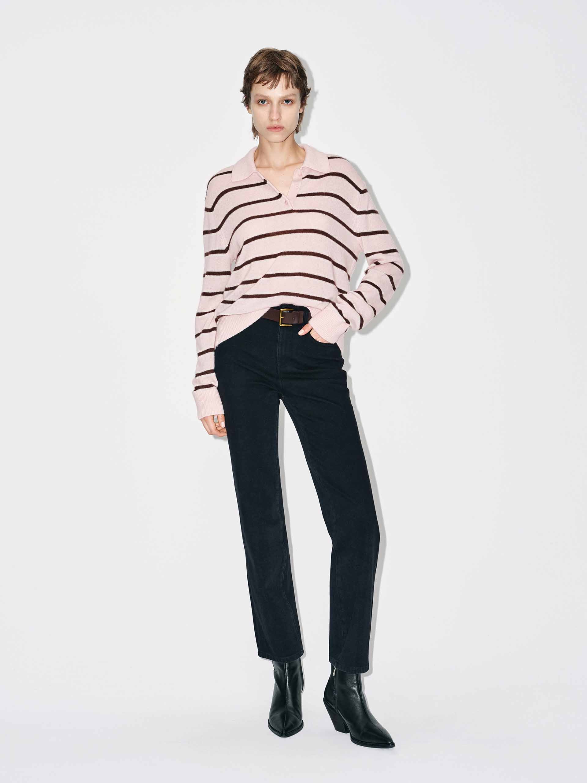 Black Tapered Ankle Jeans