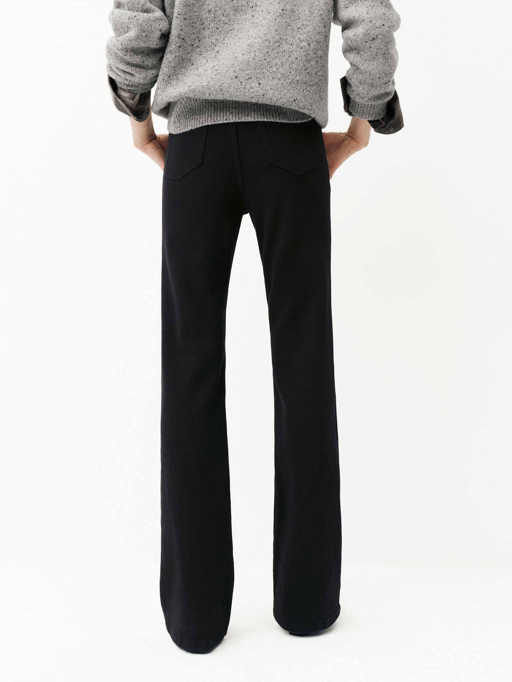 Fitted Flared Jeans