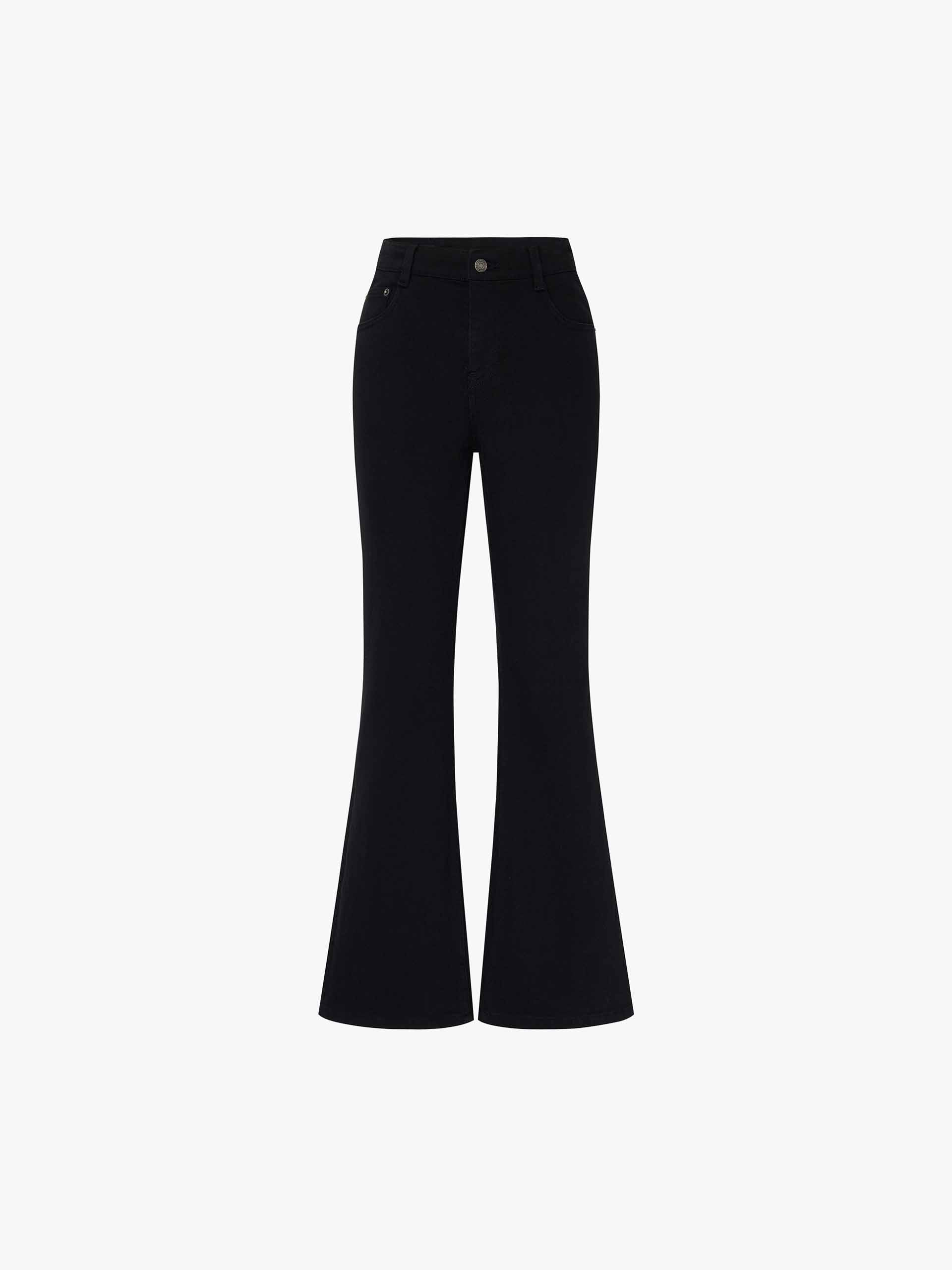 Fitted Flared Jeans