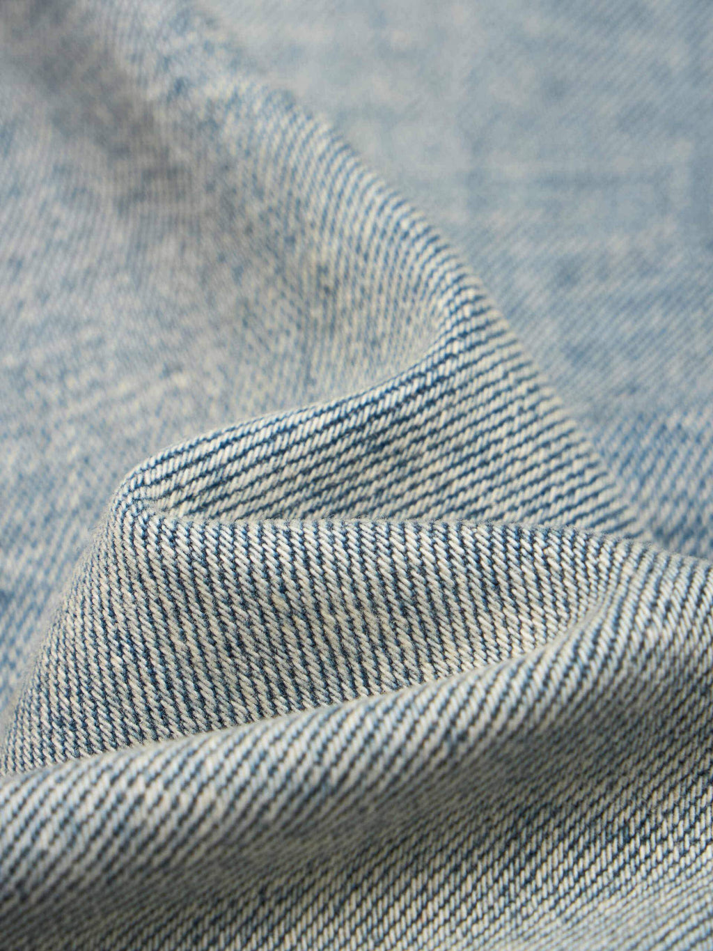 Cotton Blend Blue Jeans