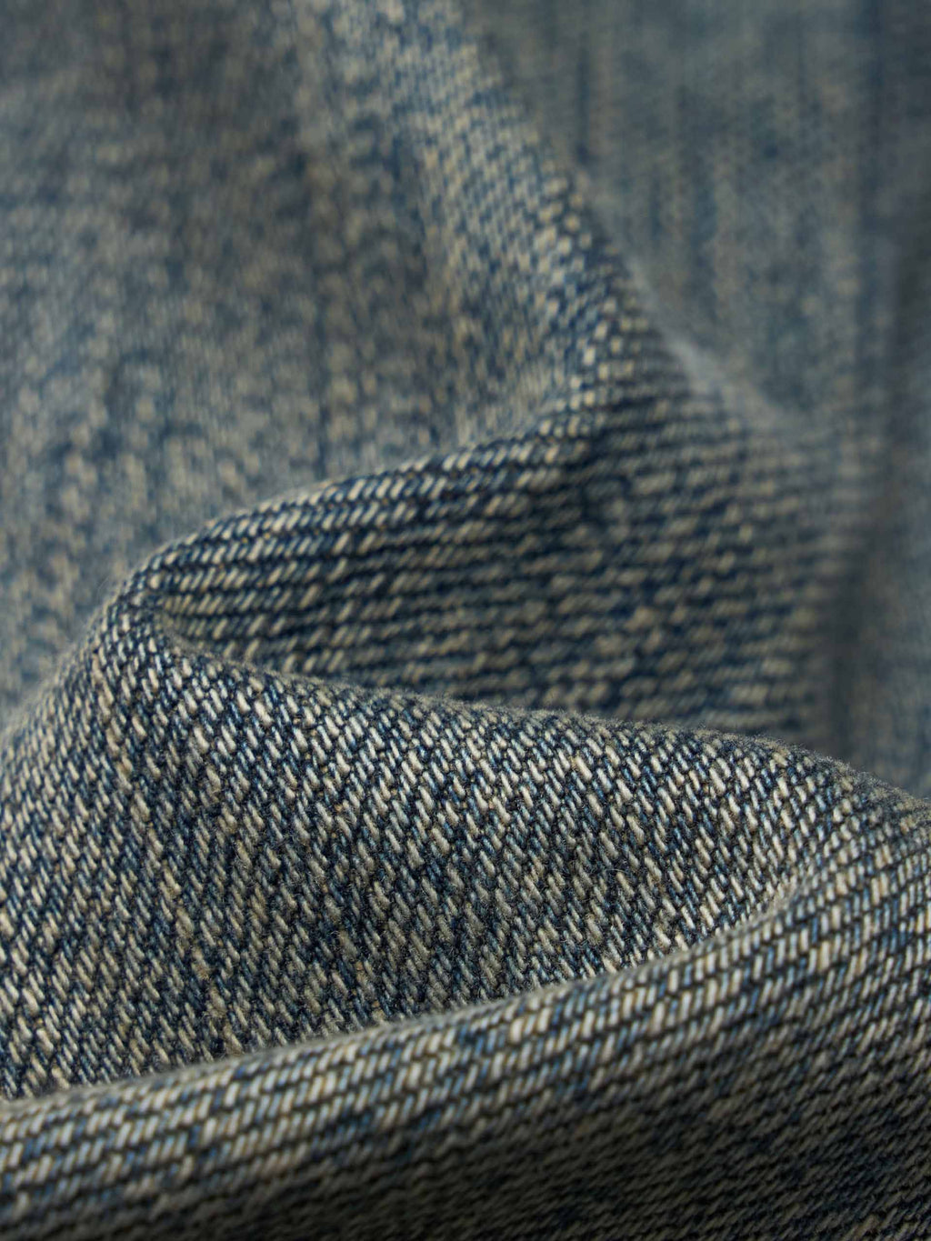 Cotton Wash Flared Jeans
