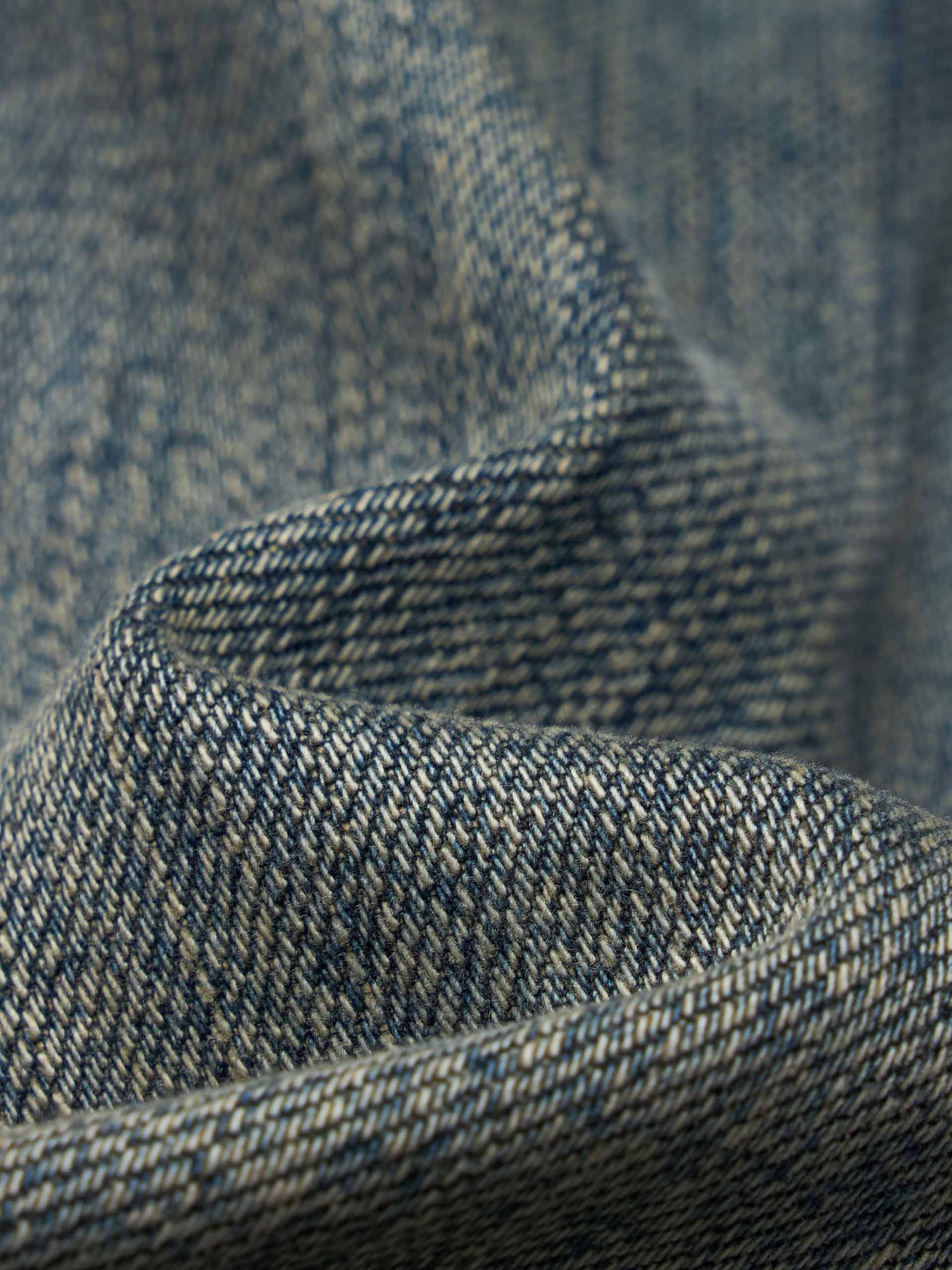 Cotton Wash Flared Jeans