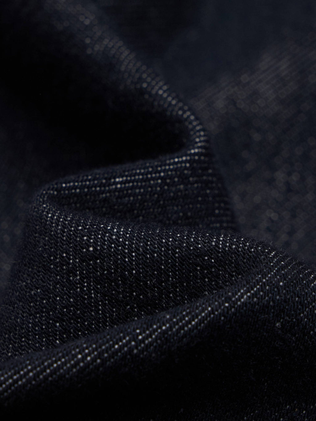 Contrast Seams Cotton Jeans