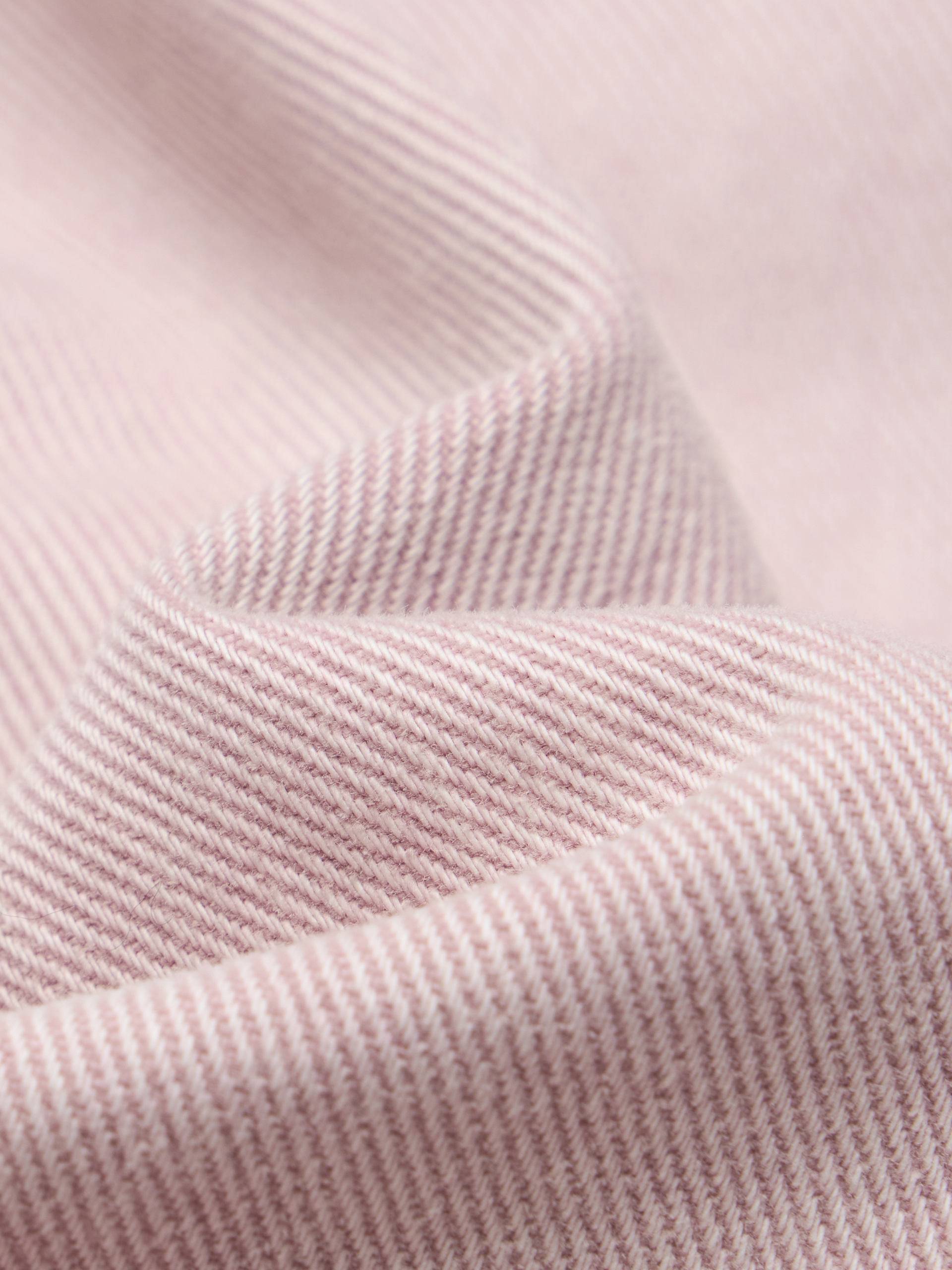 Front Patch Pockets Pink Jeans
