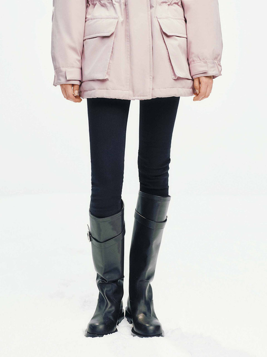 Cotton Blend Skinny Jeans