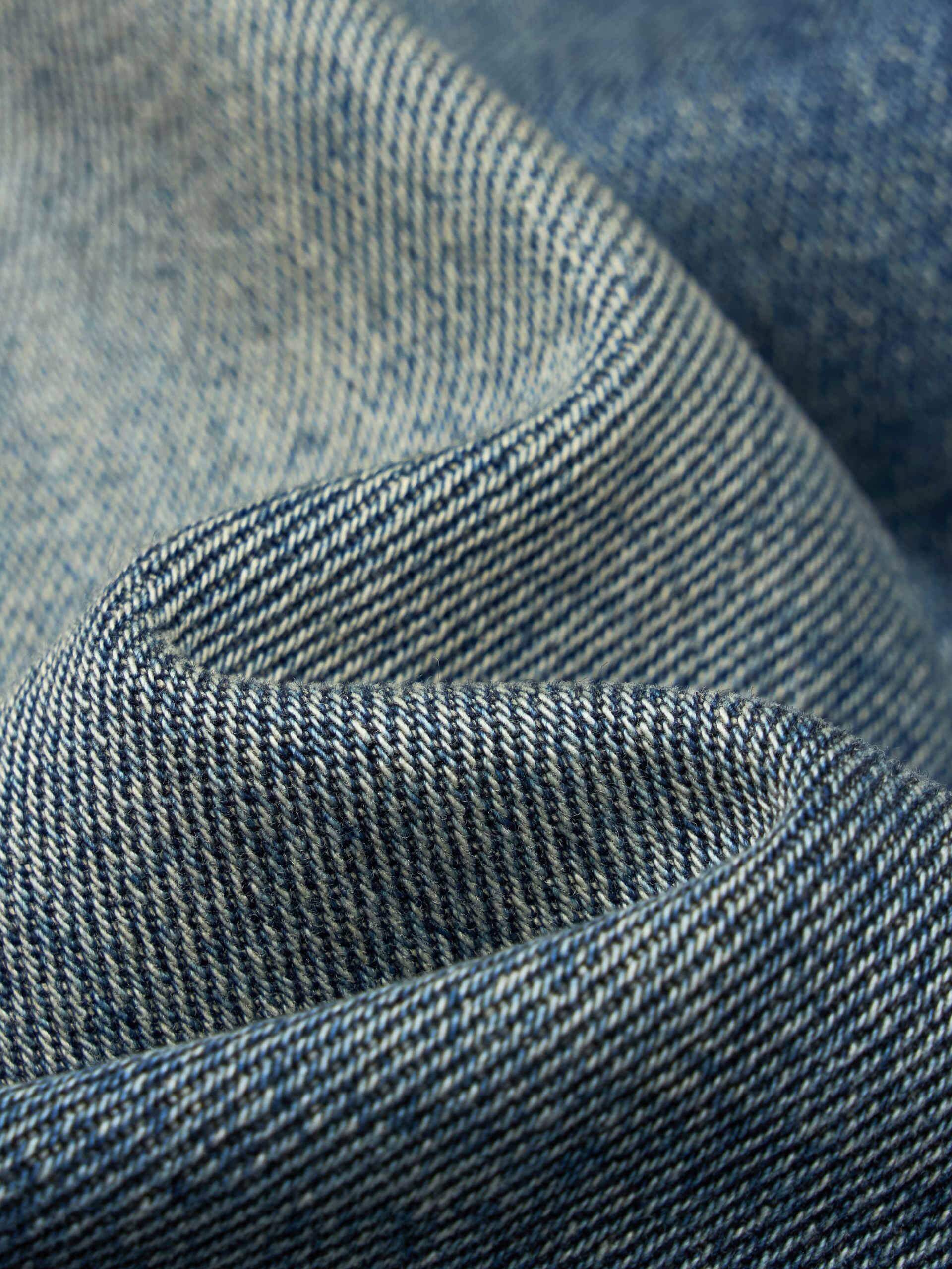 Faded Blue Flared Jeans