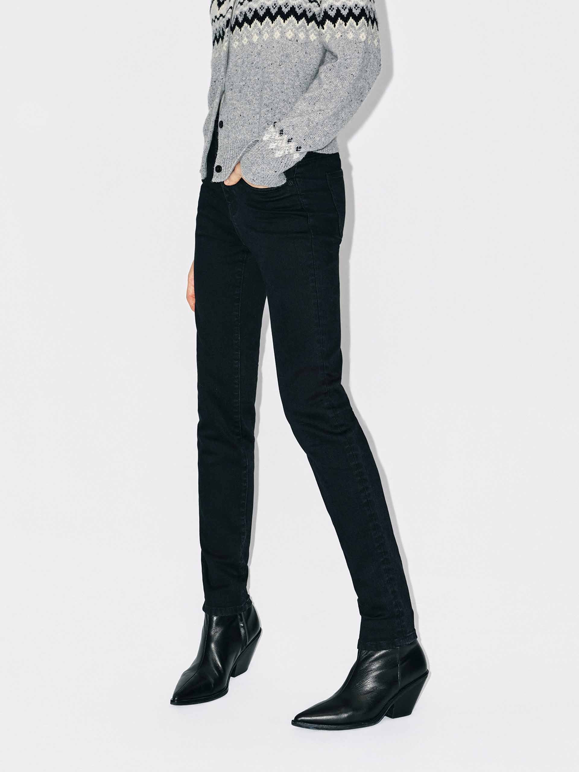 Ankle Length Skinny Jeans