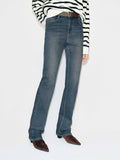 Fitted Straight Cut Jeans