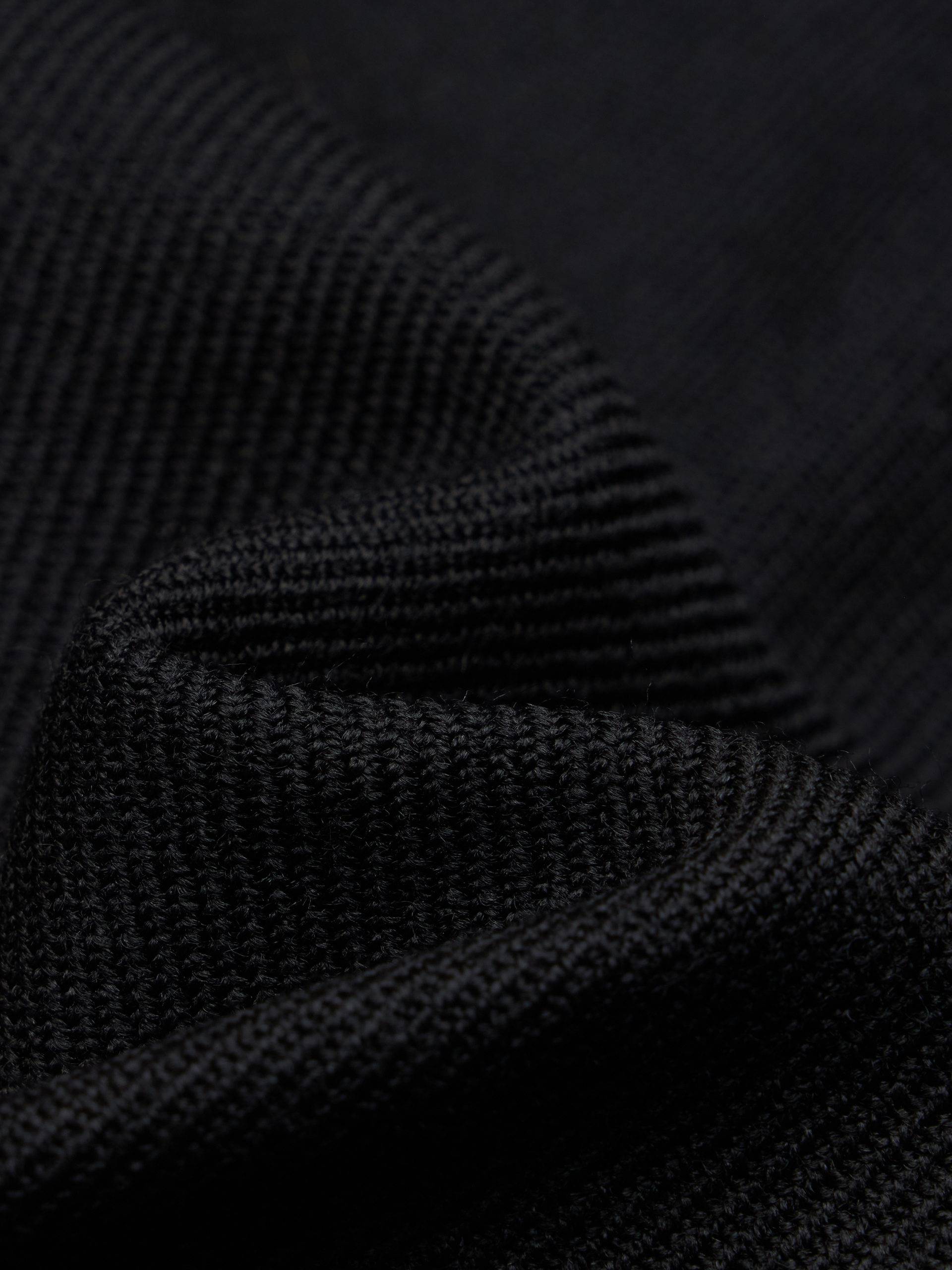 Cropped Wool Blend Jacket
