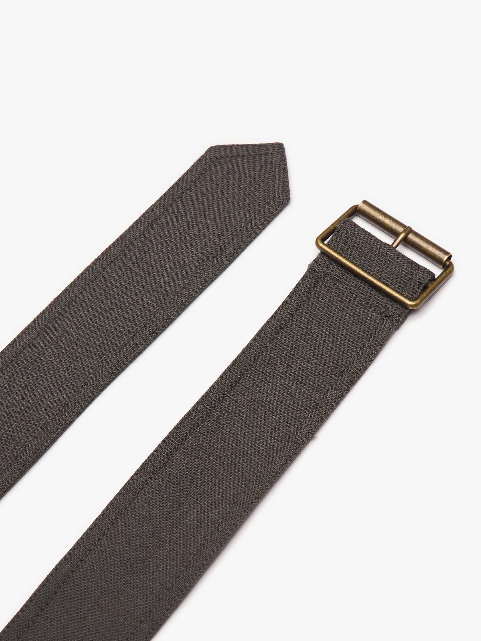 With Belt Wool Jacket
