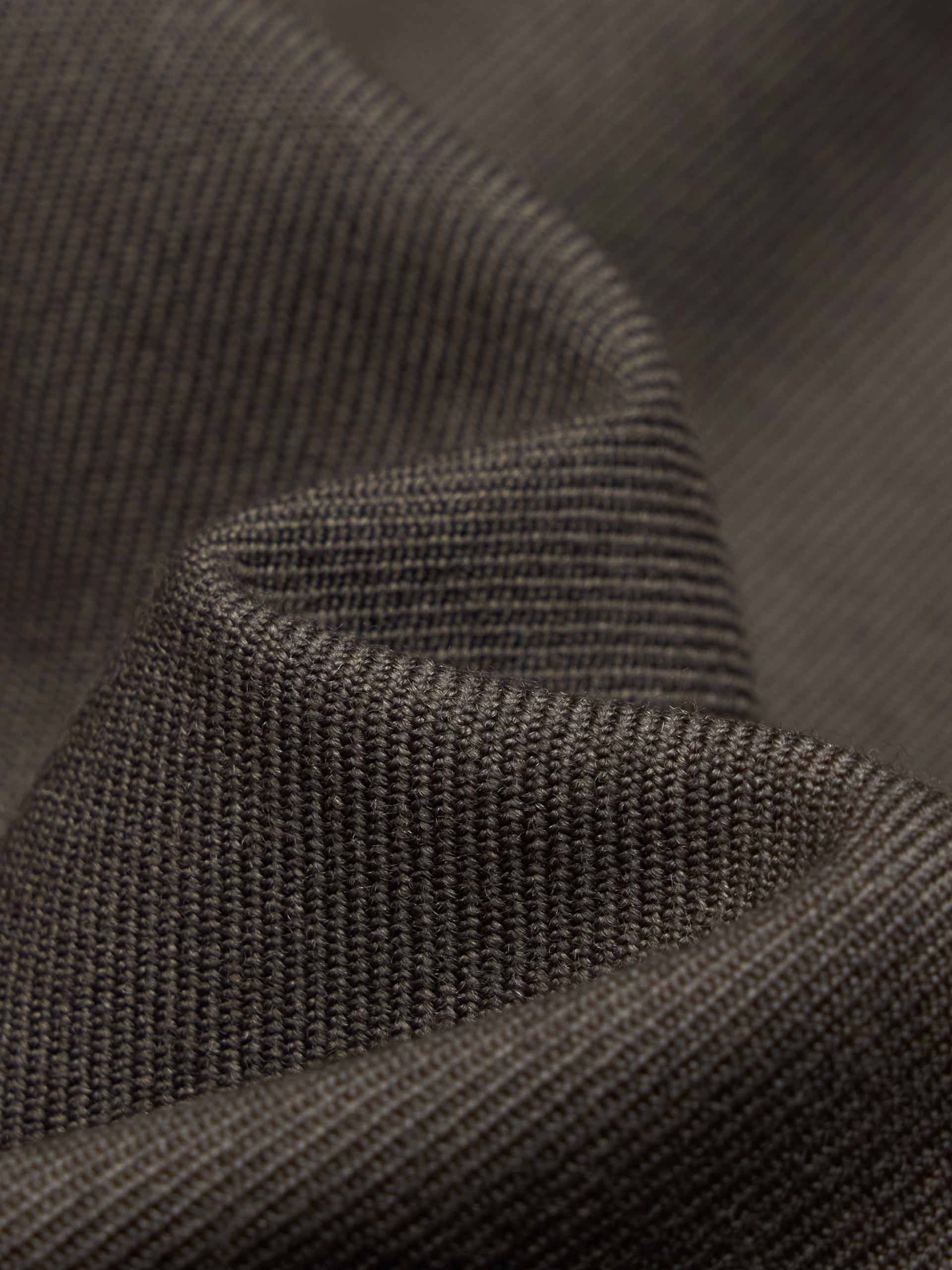 With Belt Wool Jacket