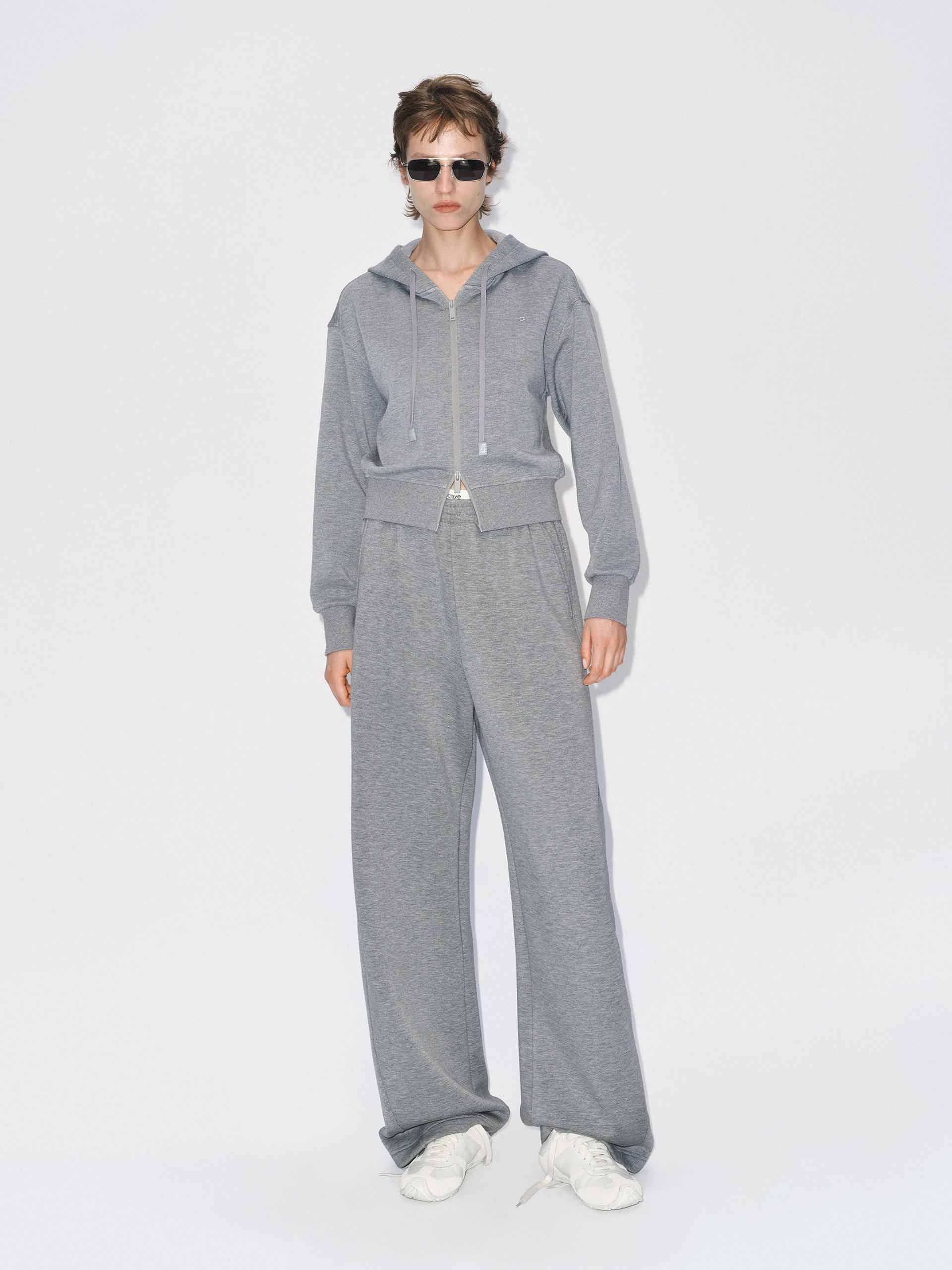 Drawstring Hooded Active Jacket