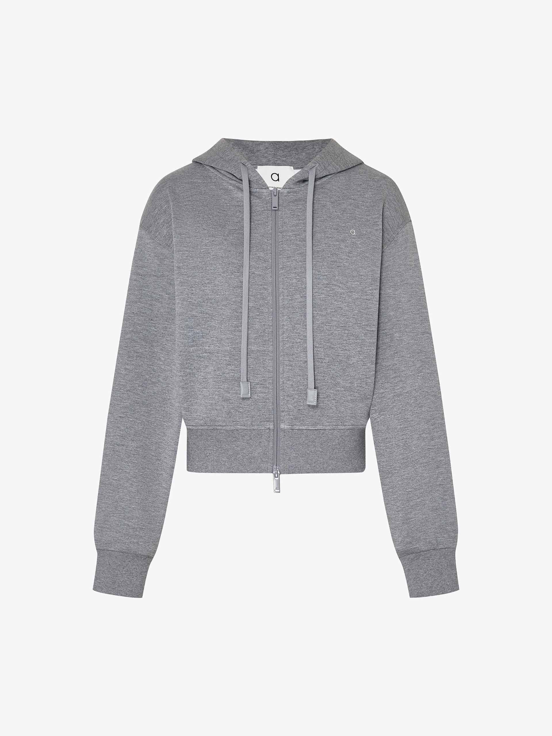 Drawstring Hooded Active Jacket