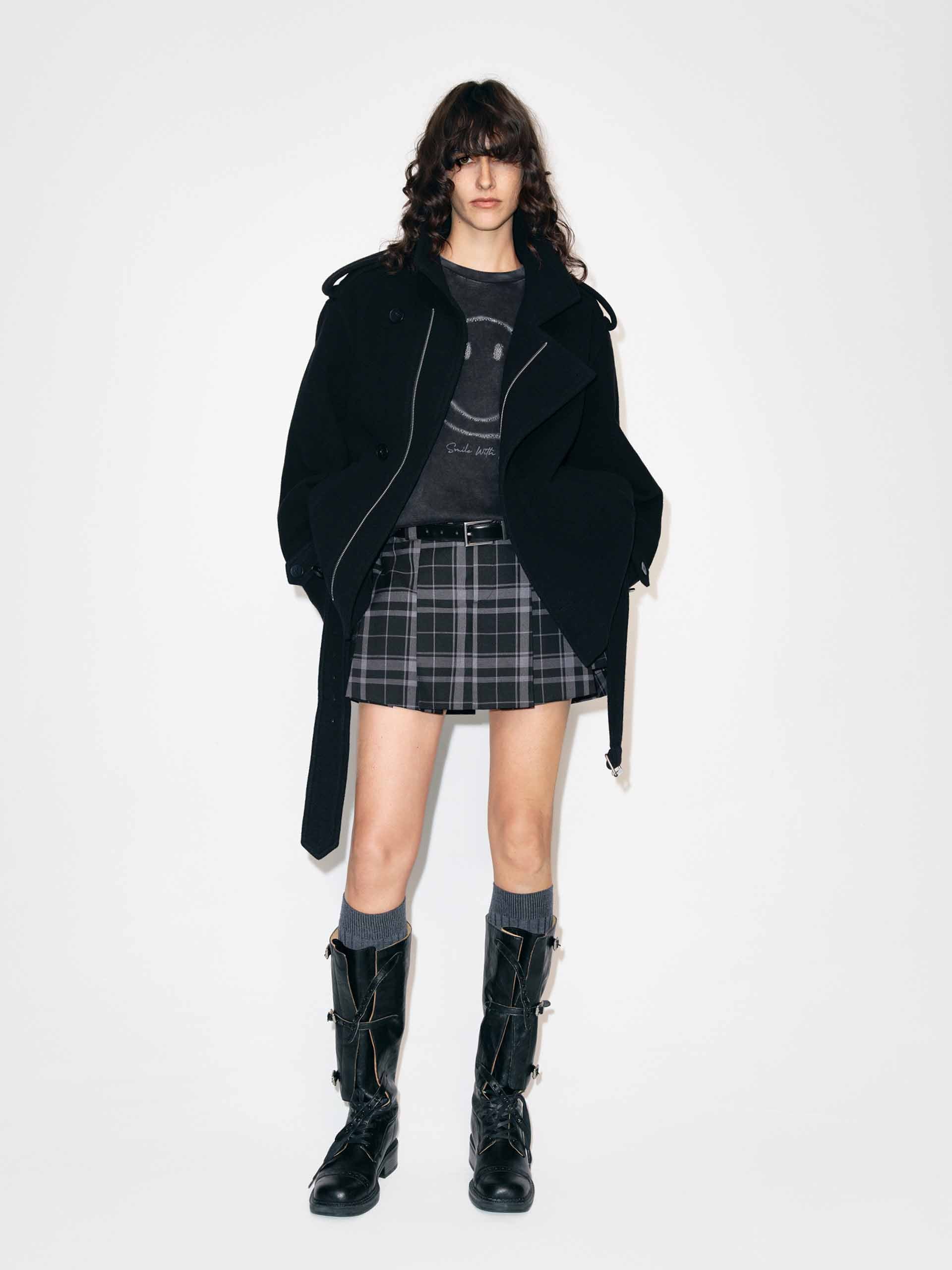 Wool Cashmere Lapel Jacket