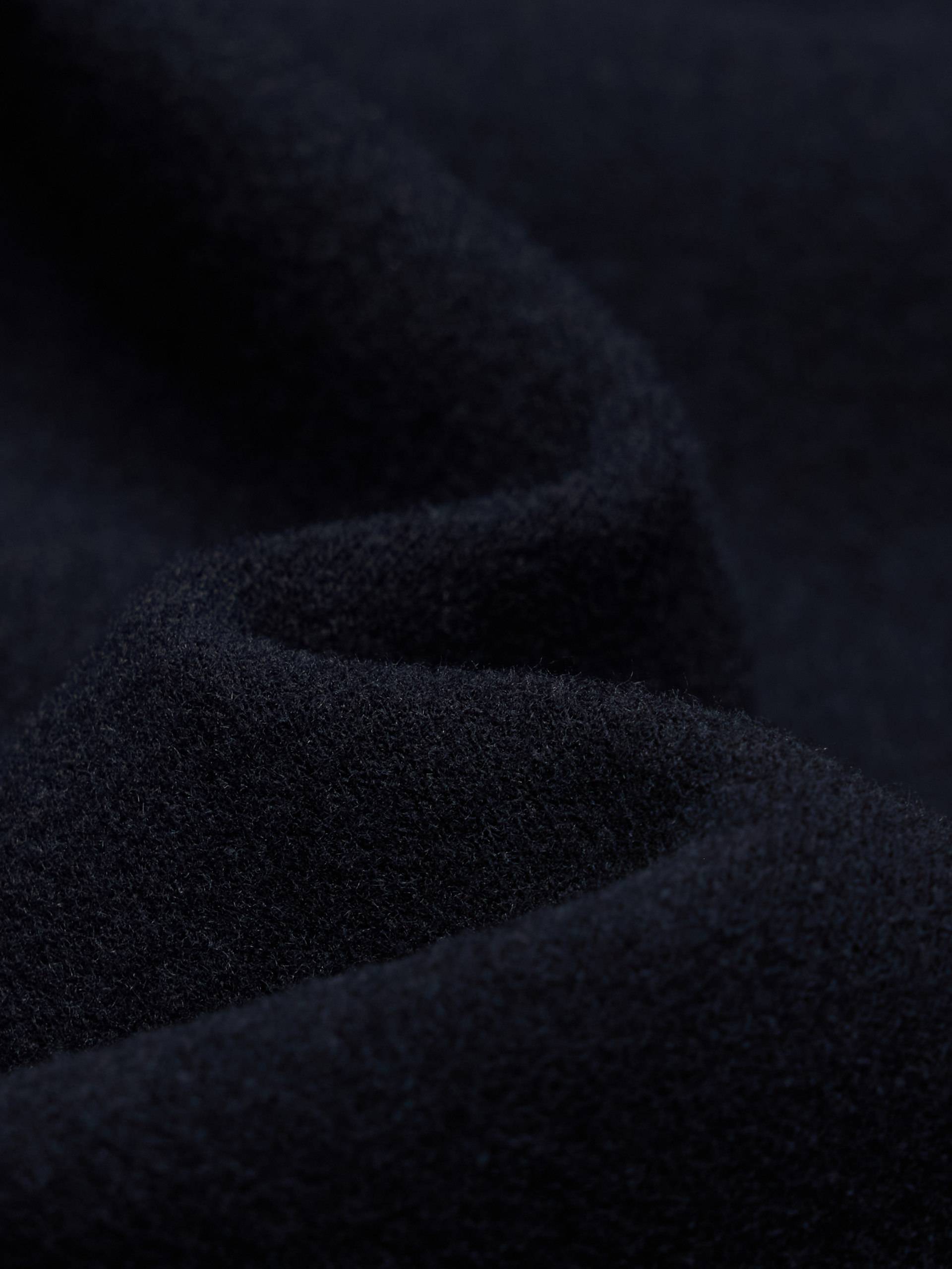 Black Two-way Zip Jacket