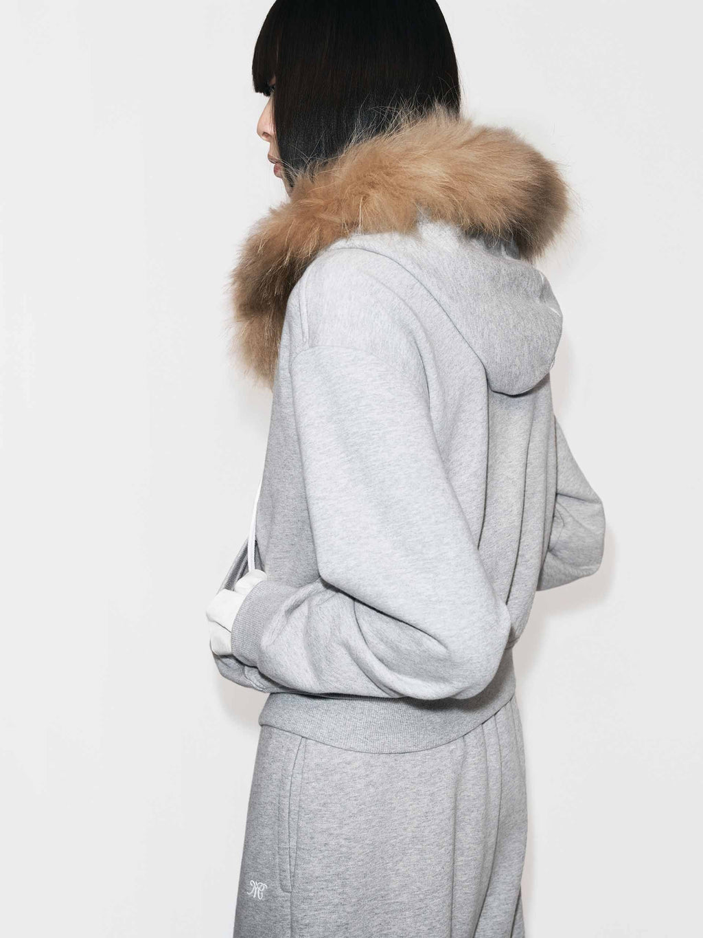 Fur Collar Hooded Jacket