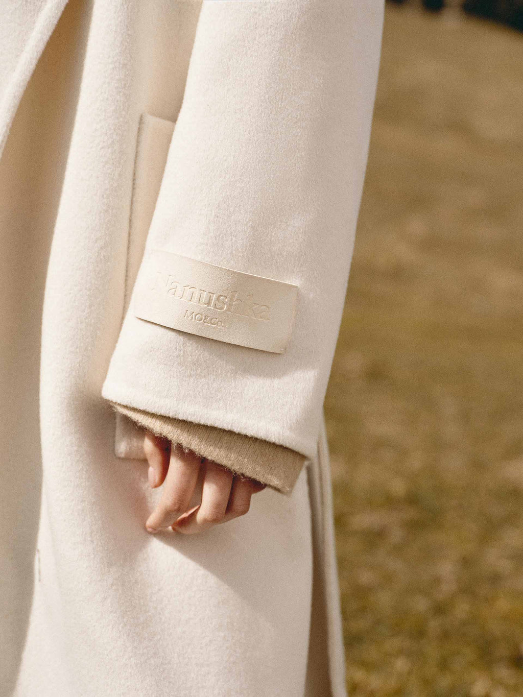 Naval Collar Belted Overcoat