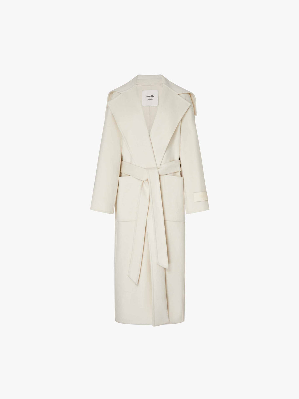 Naval Collar Belted Overcoat