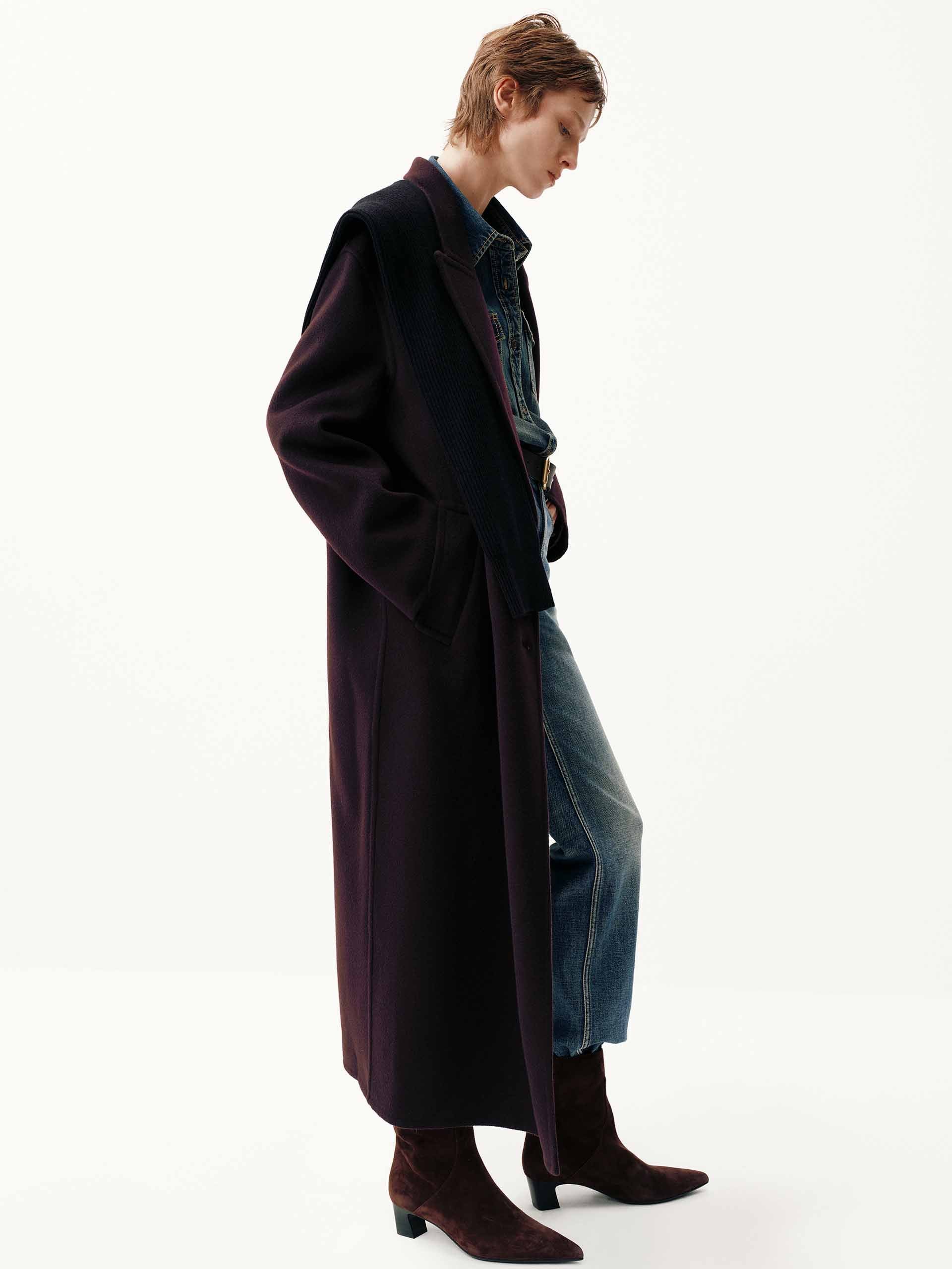 Longline Wool Coat