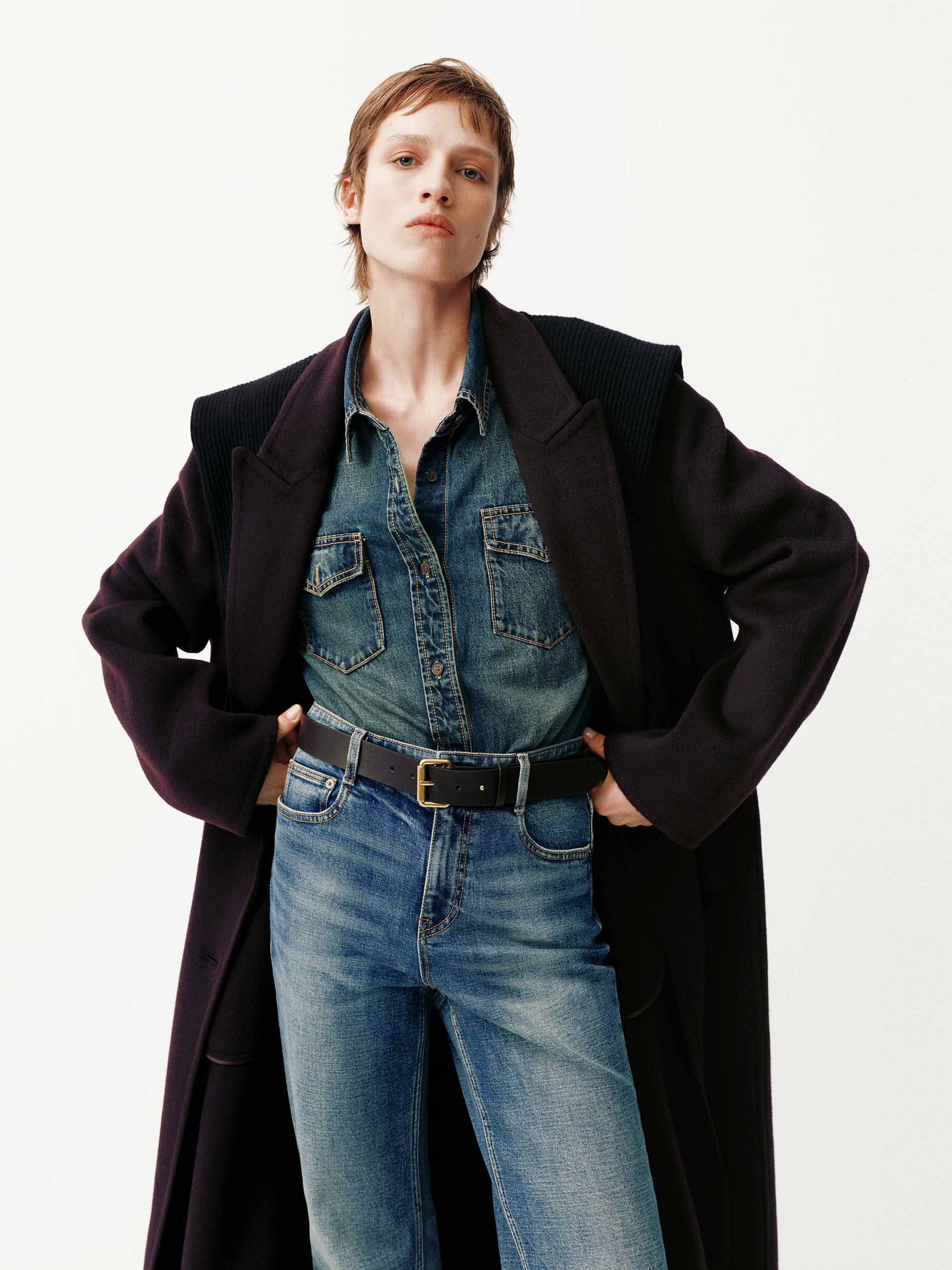 Longline Wool Coat
