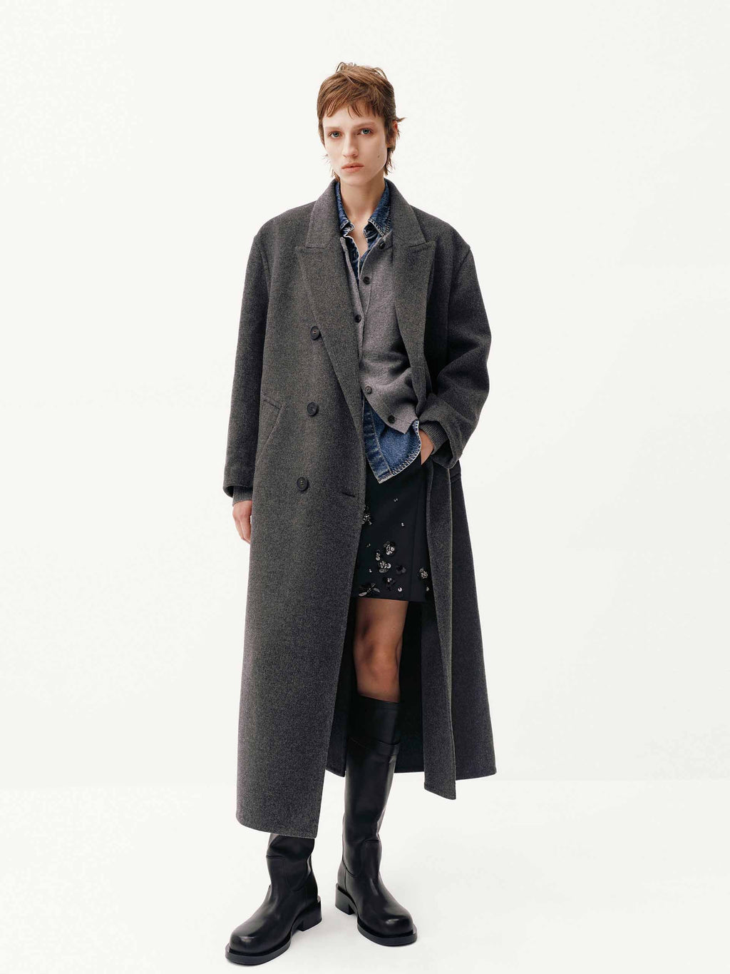 Longline Wool Coat