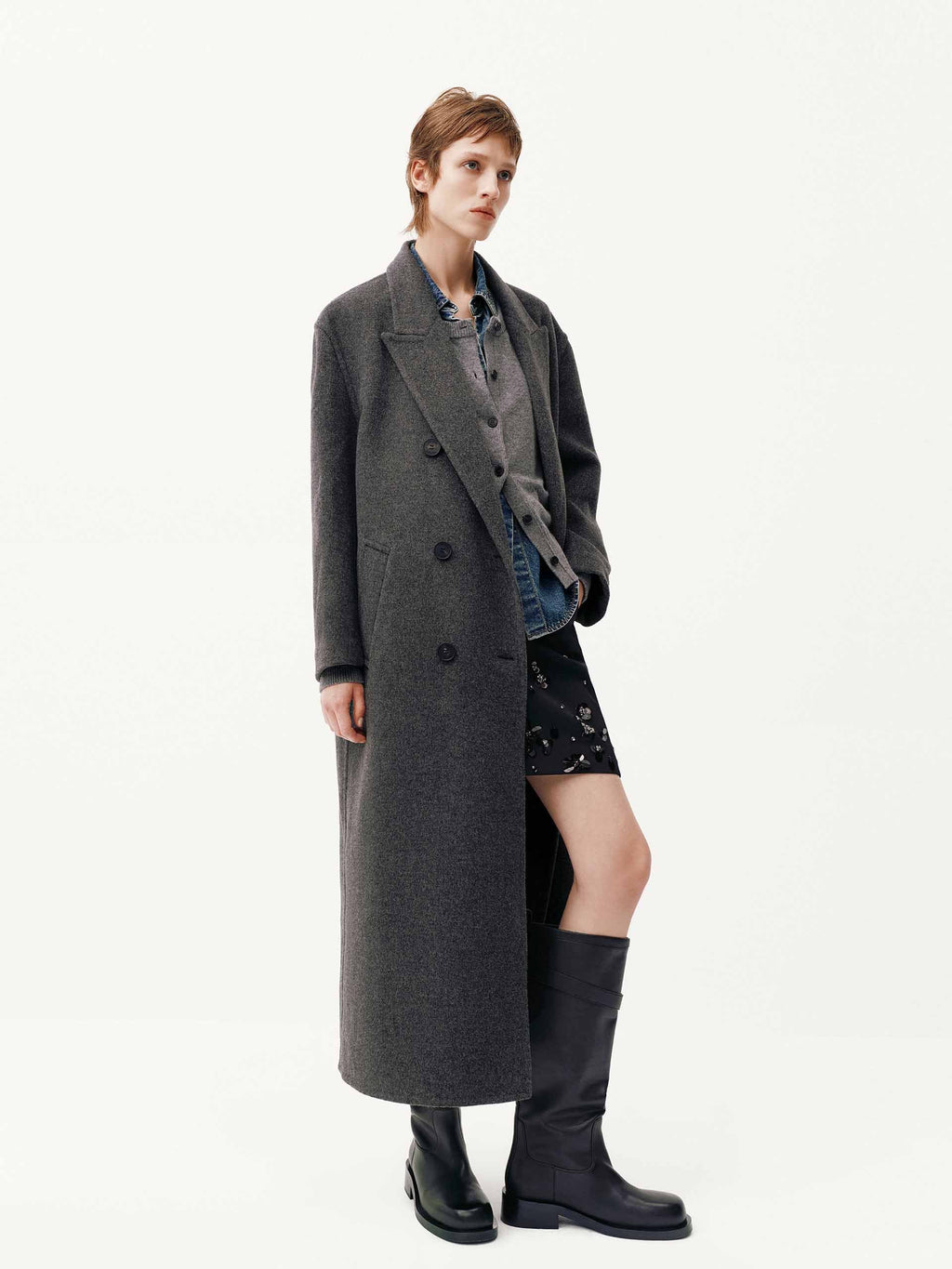 Longline Wool Coat