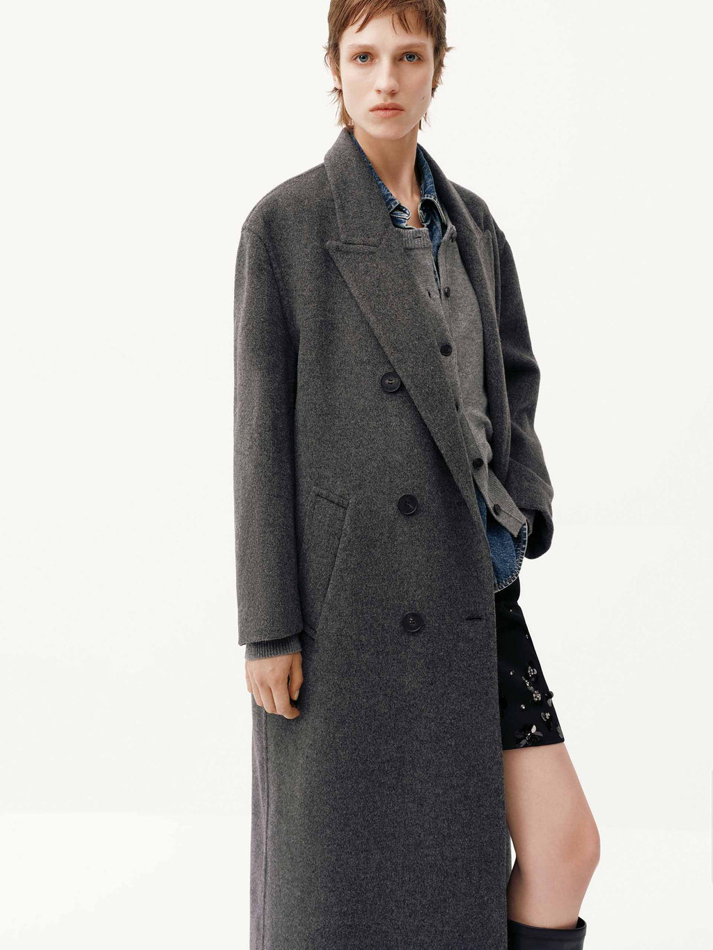 Longline Wool Coat