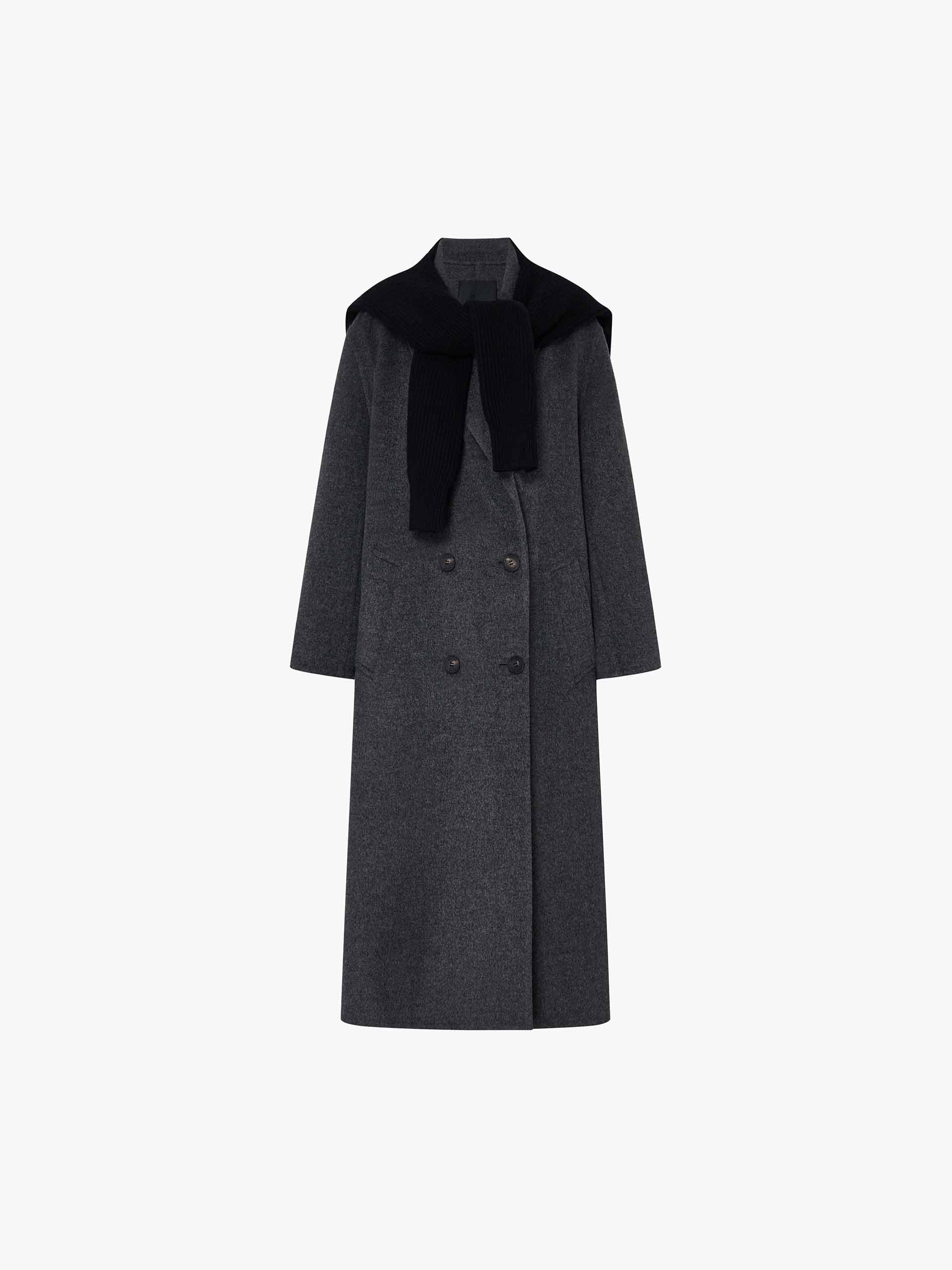 Longline Wool Coat