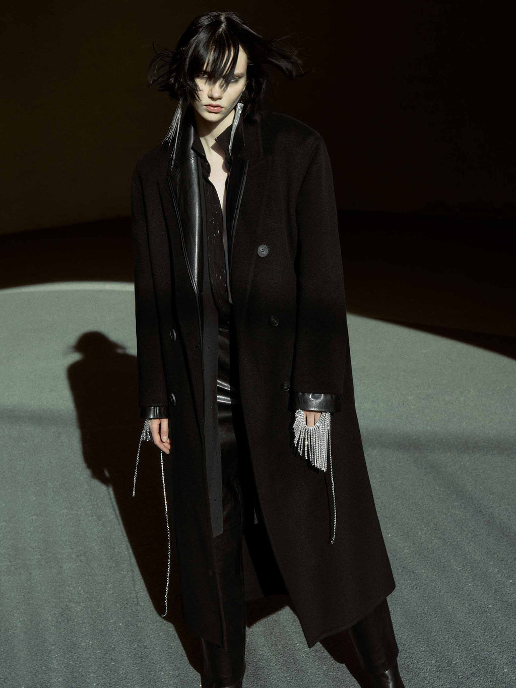Longline Wool Coat