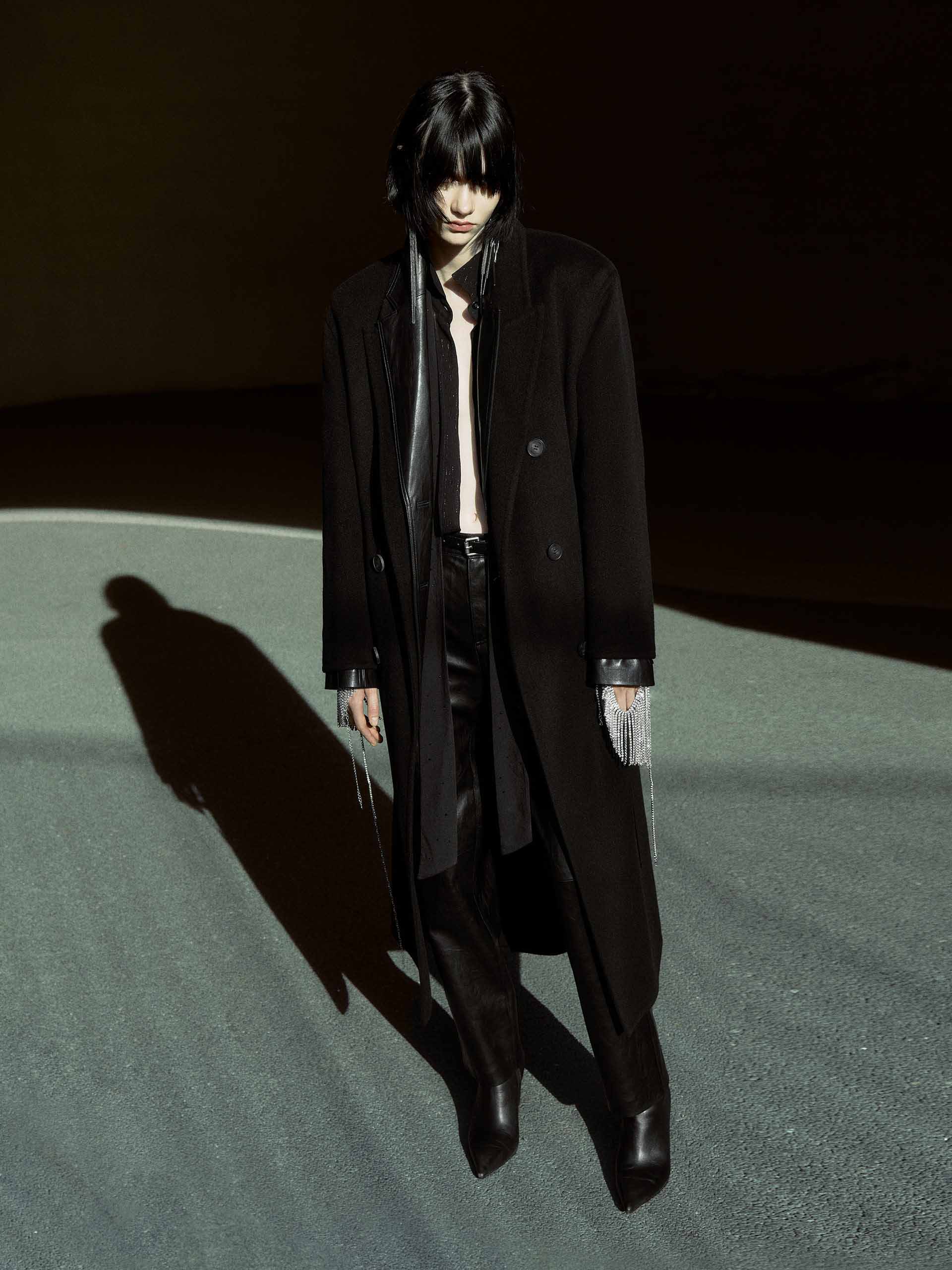 Longline Wool Coat