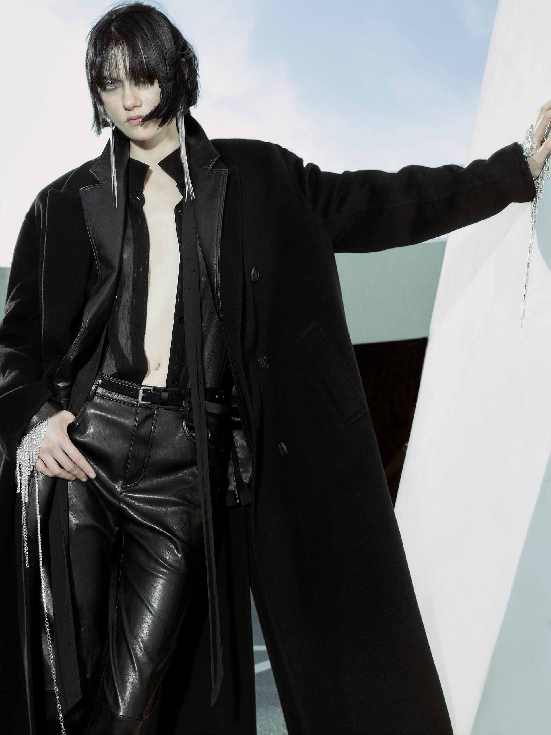 Longline Wool Coat