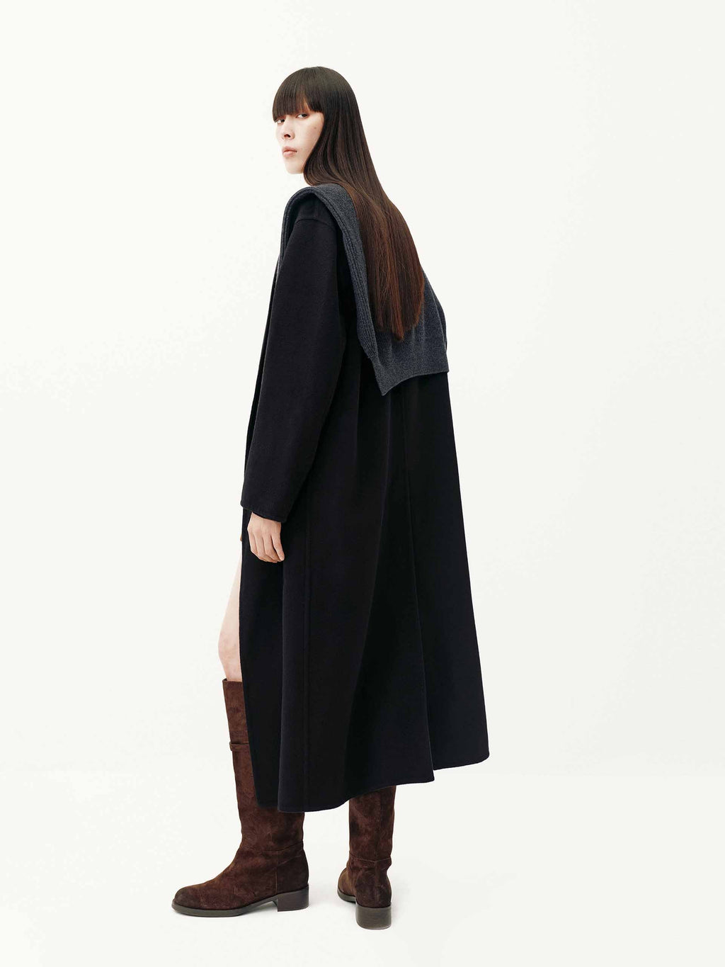 Longline Wool Coat