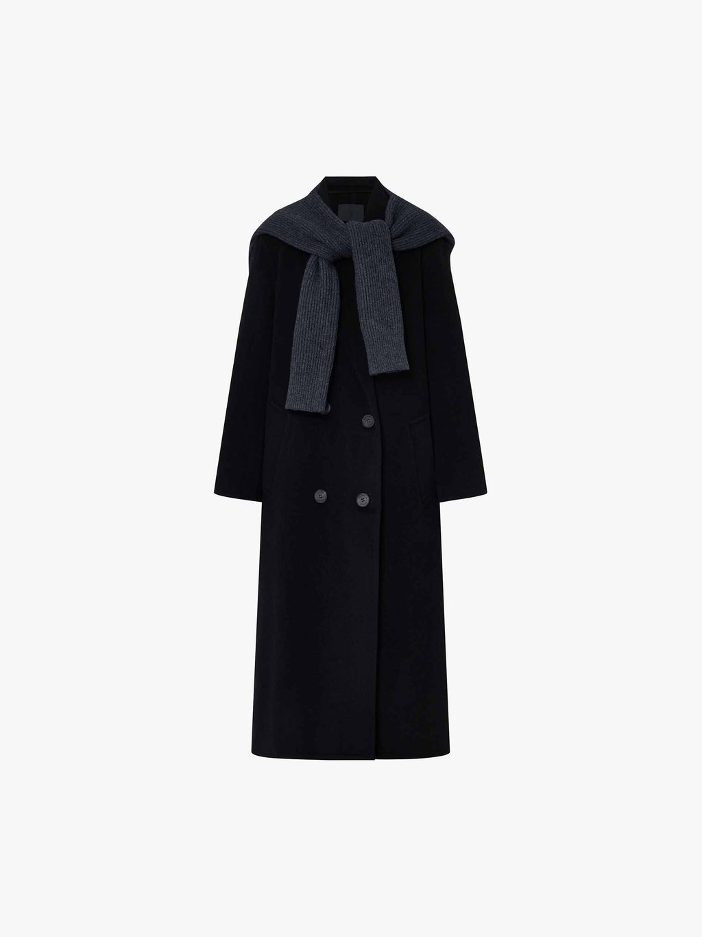 Longline Wool Coat