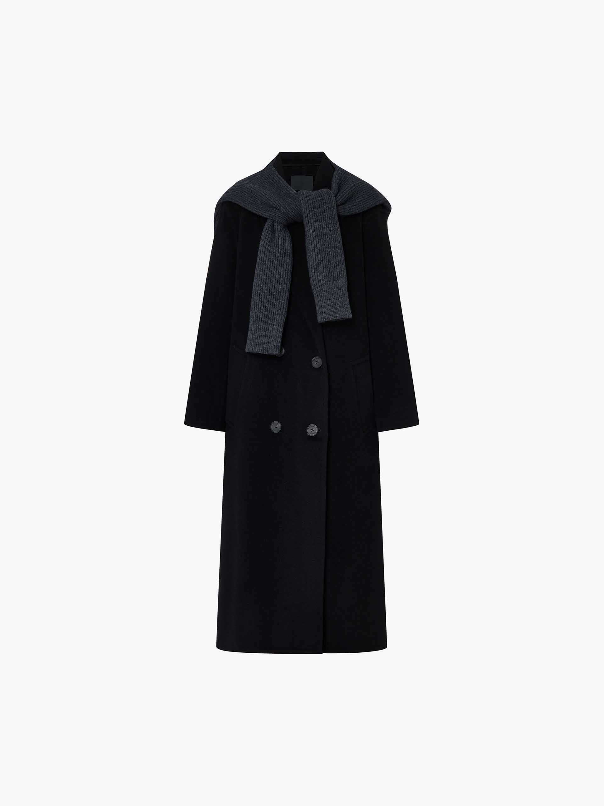 Longline Wool Coat