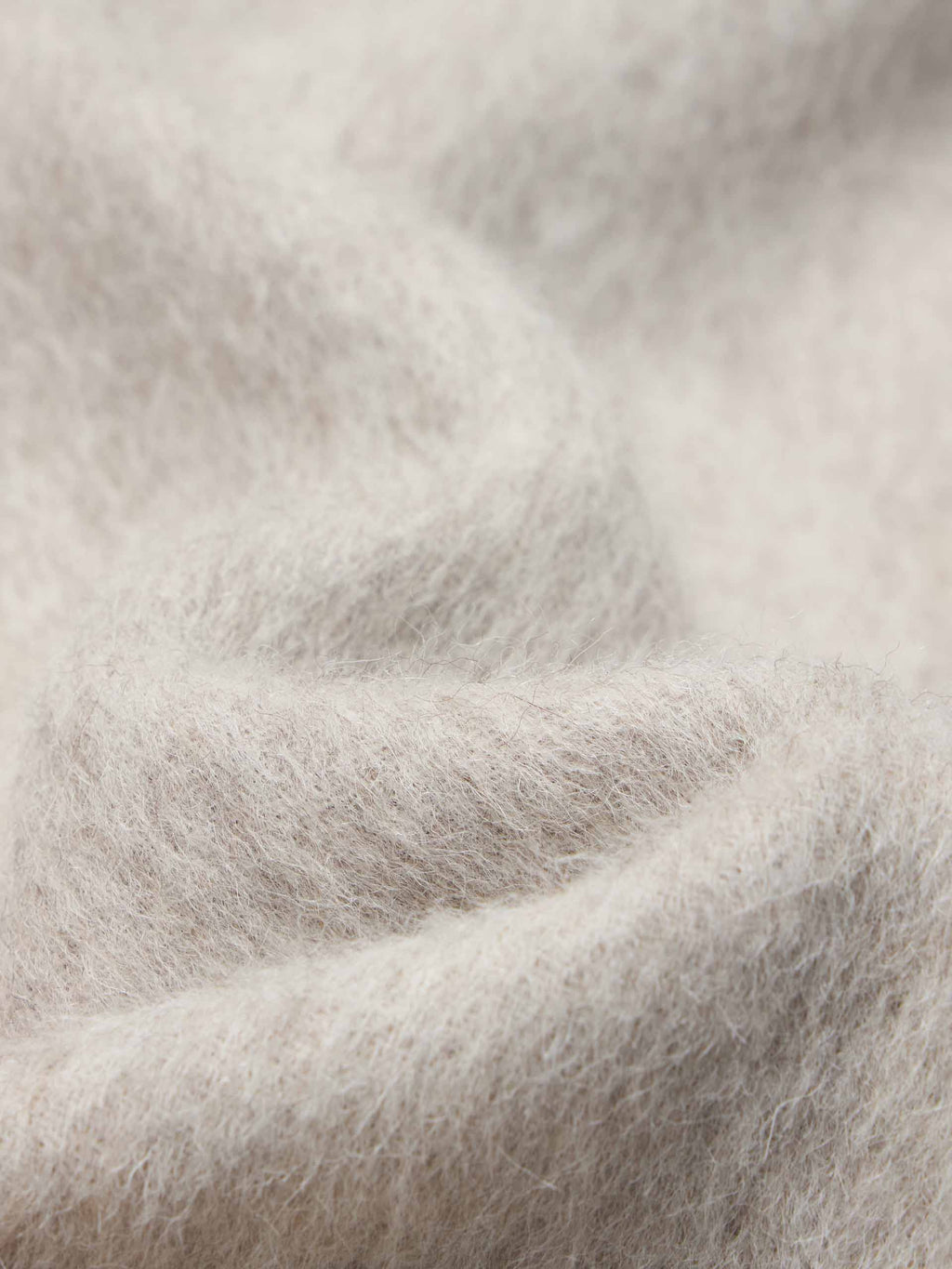Brushed Lapel Overcoat