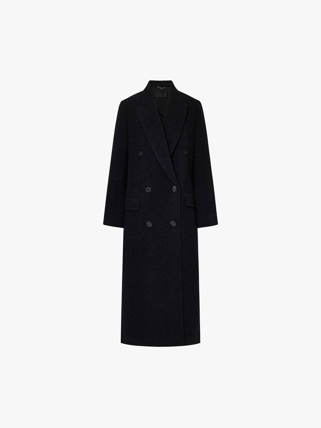 Wool Cashmere Long Overcoat