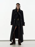 Wool Blend Long Coat