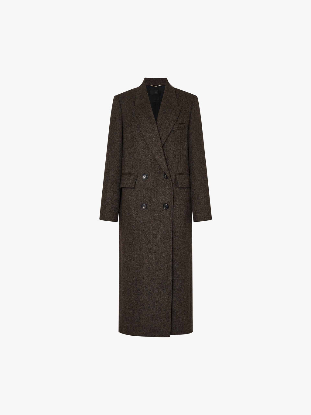 Long Wool Blazer Coat