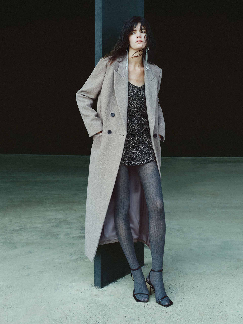Longline Blazer Overcoat