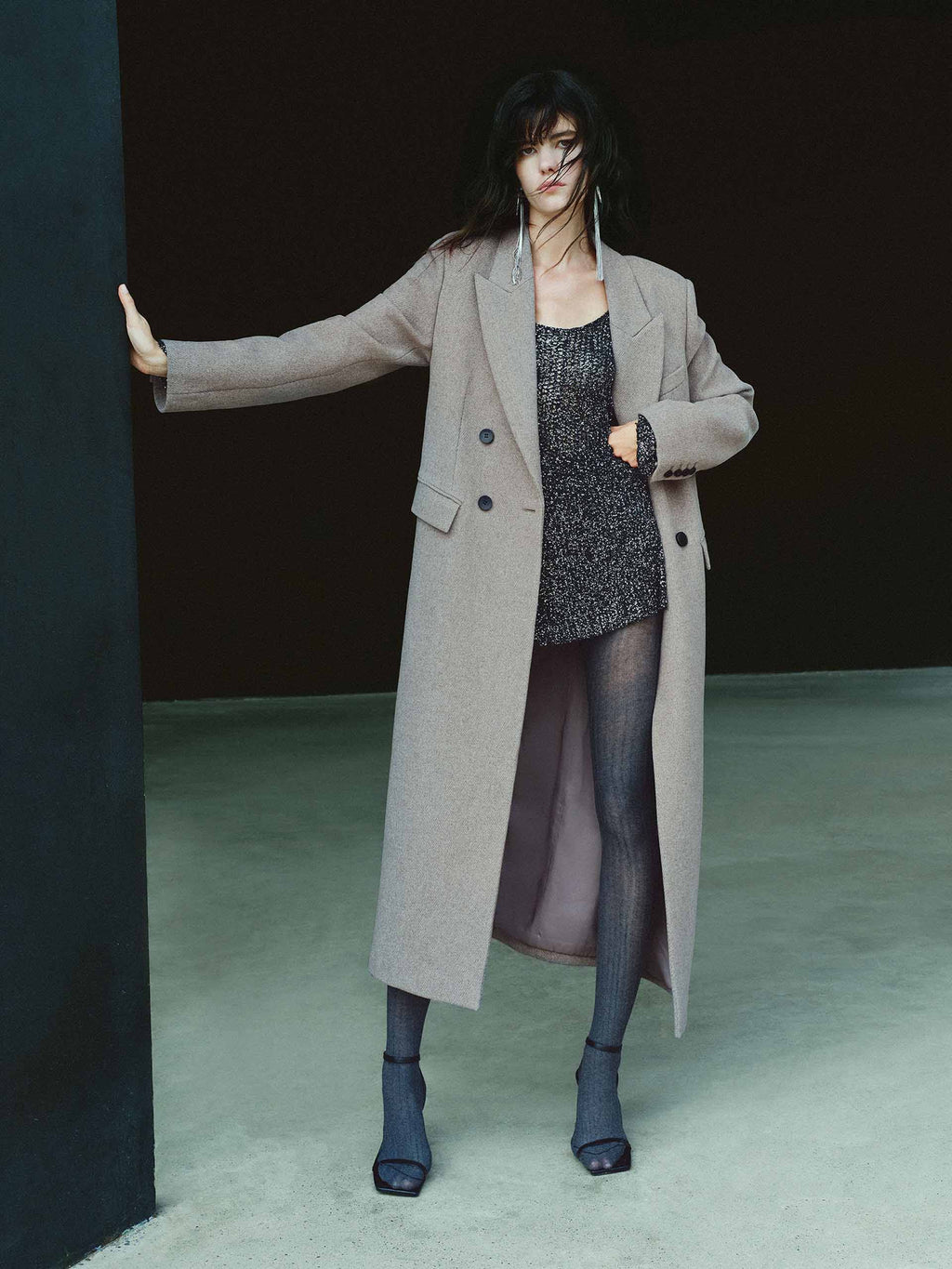 Longline Blazer Overcoat