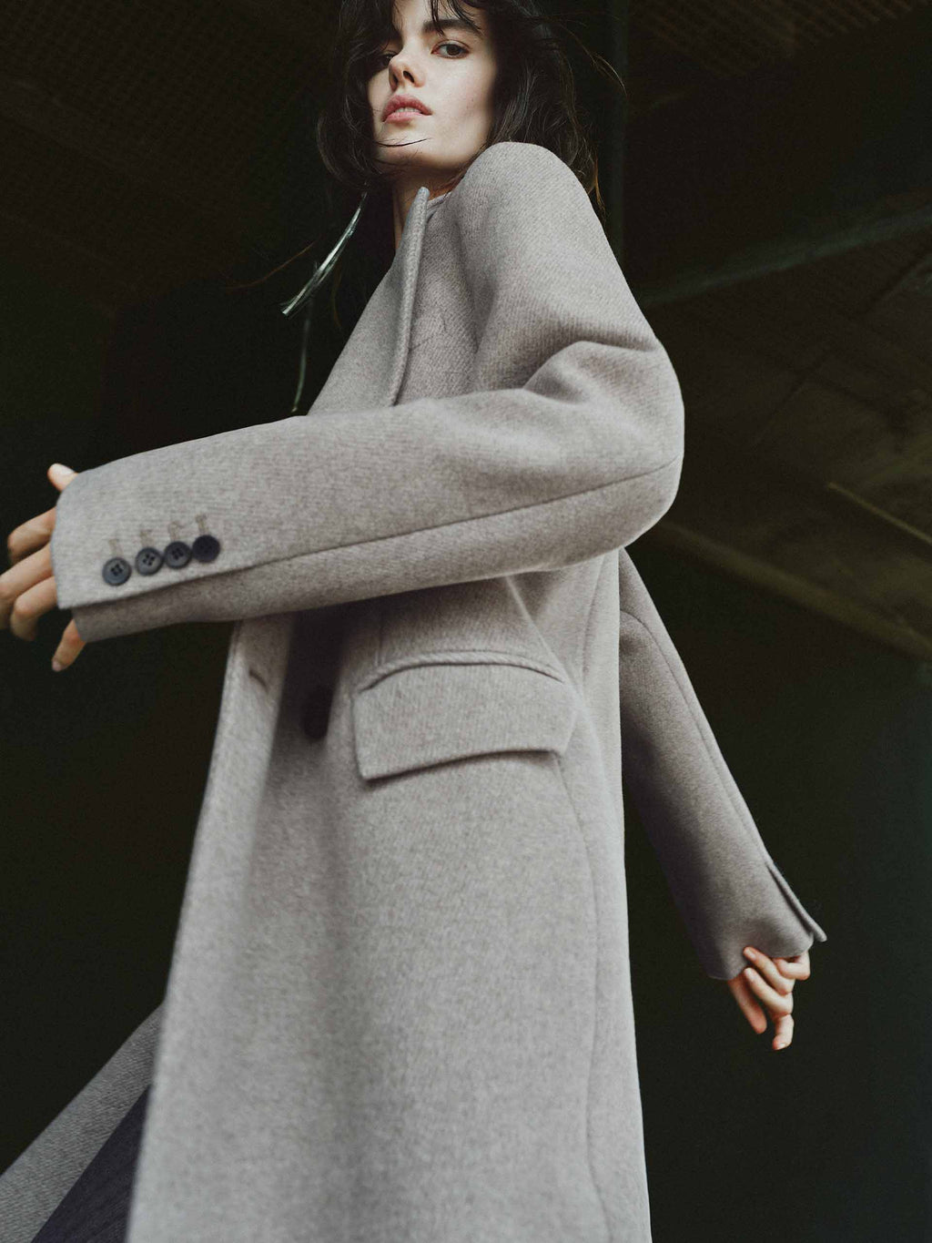 Longline Blazer Overcoat