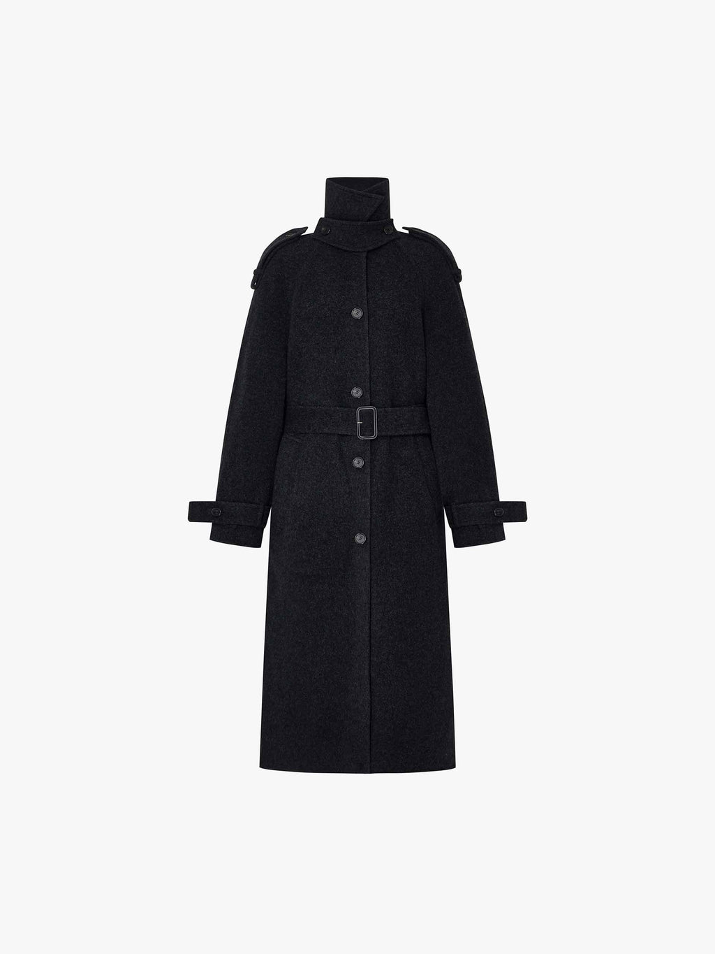 Include Belt Longline Coat
