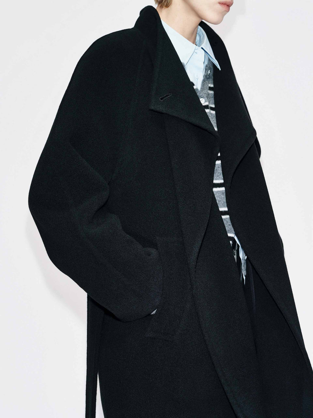 Include Belt Loose Coat