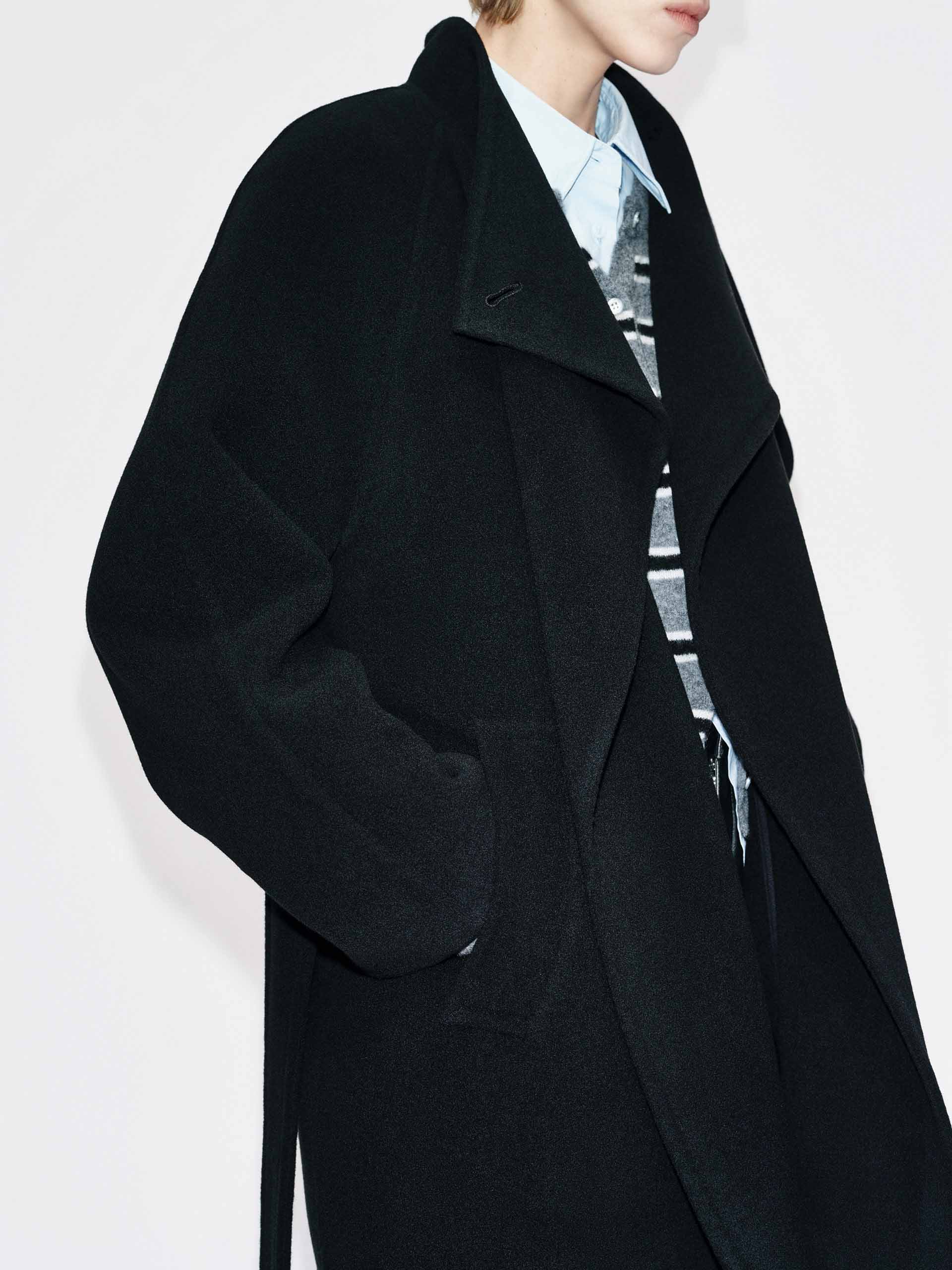 Include Belt Loose Coat