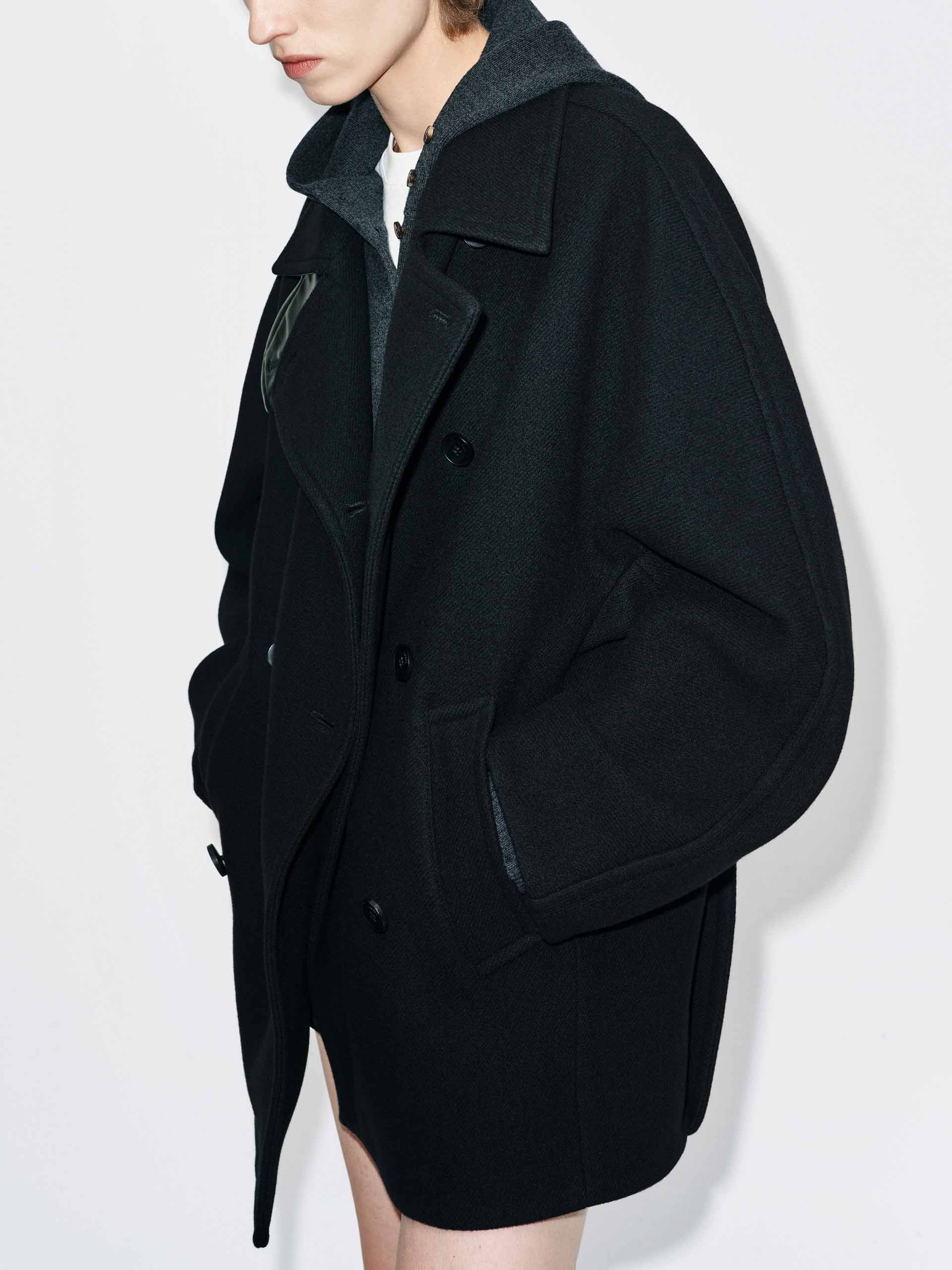 Double Breasted Wool Coat
