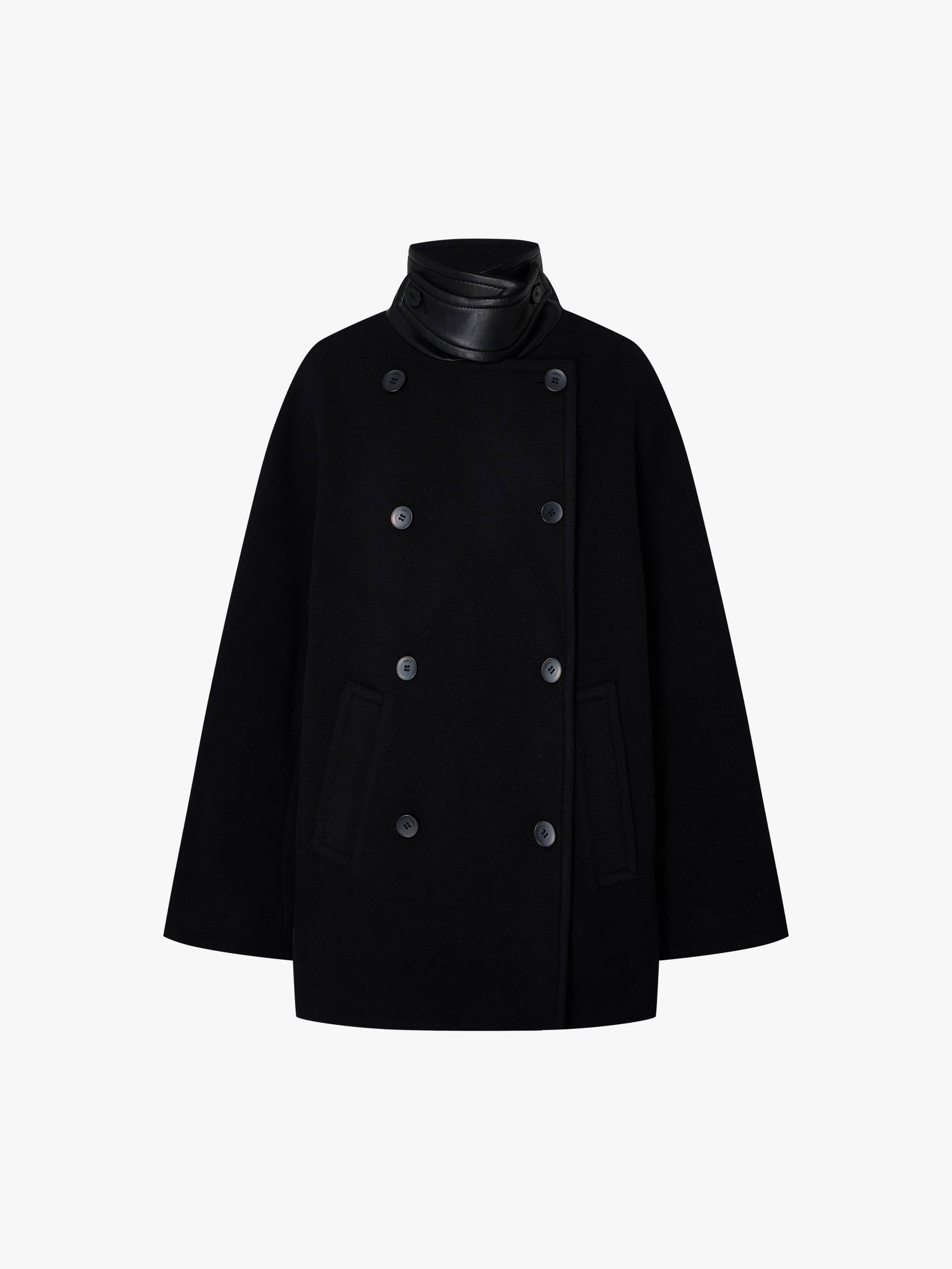 Double Breasted Wool Coat