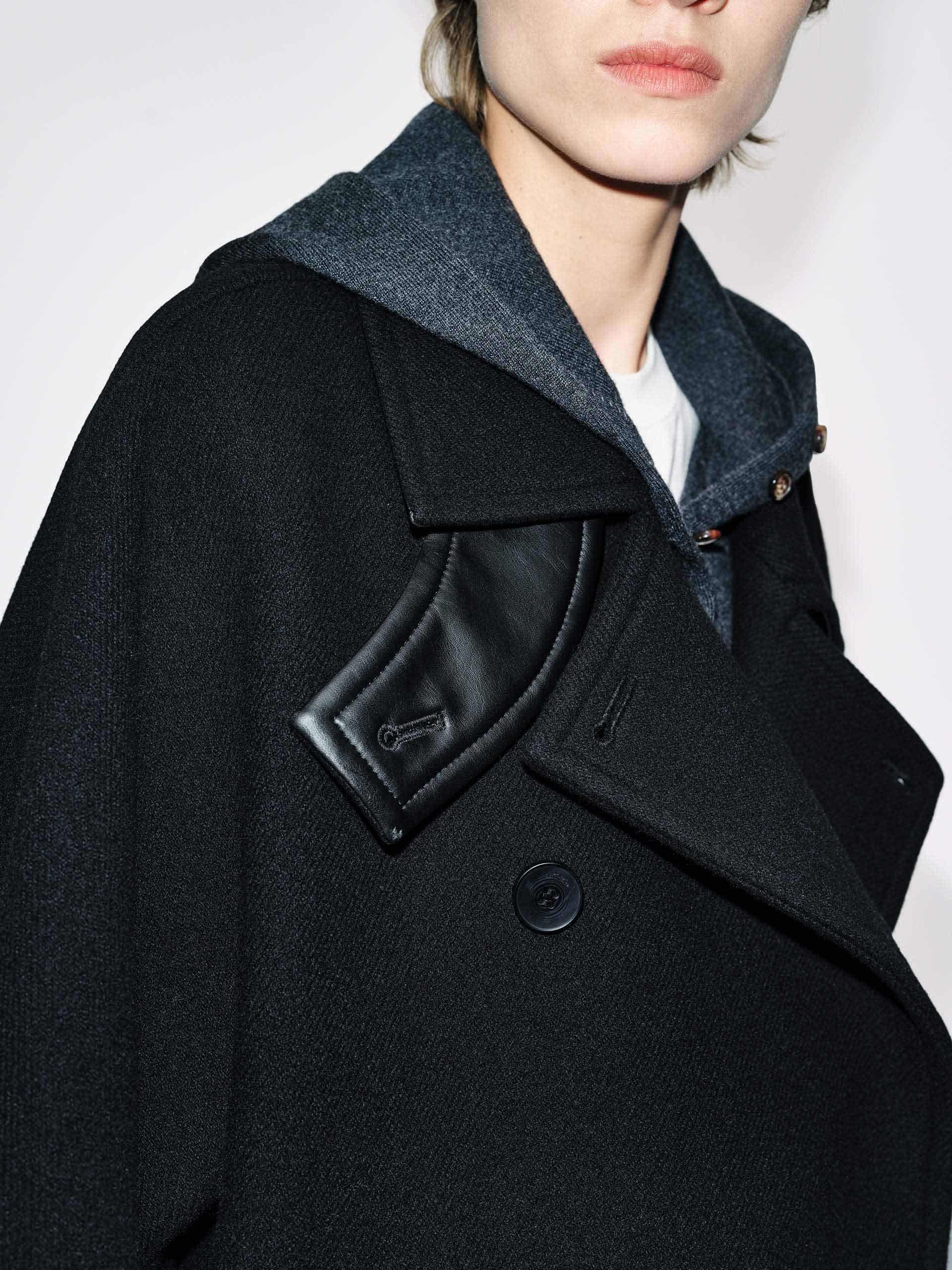 Double Breasted Wool Coat