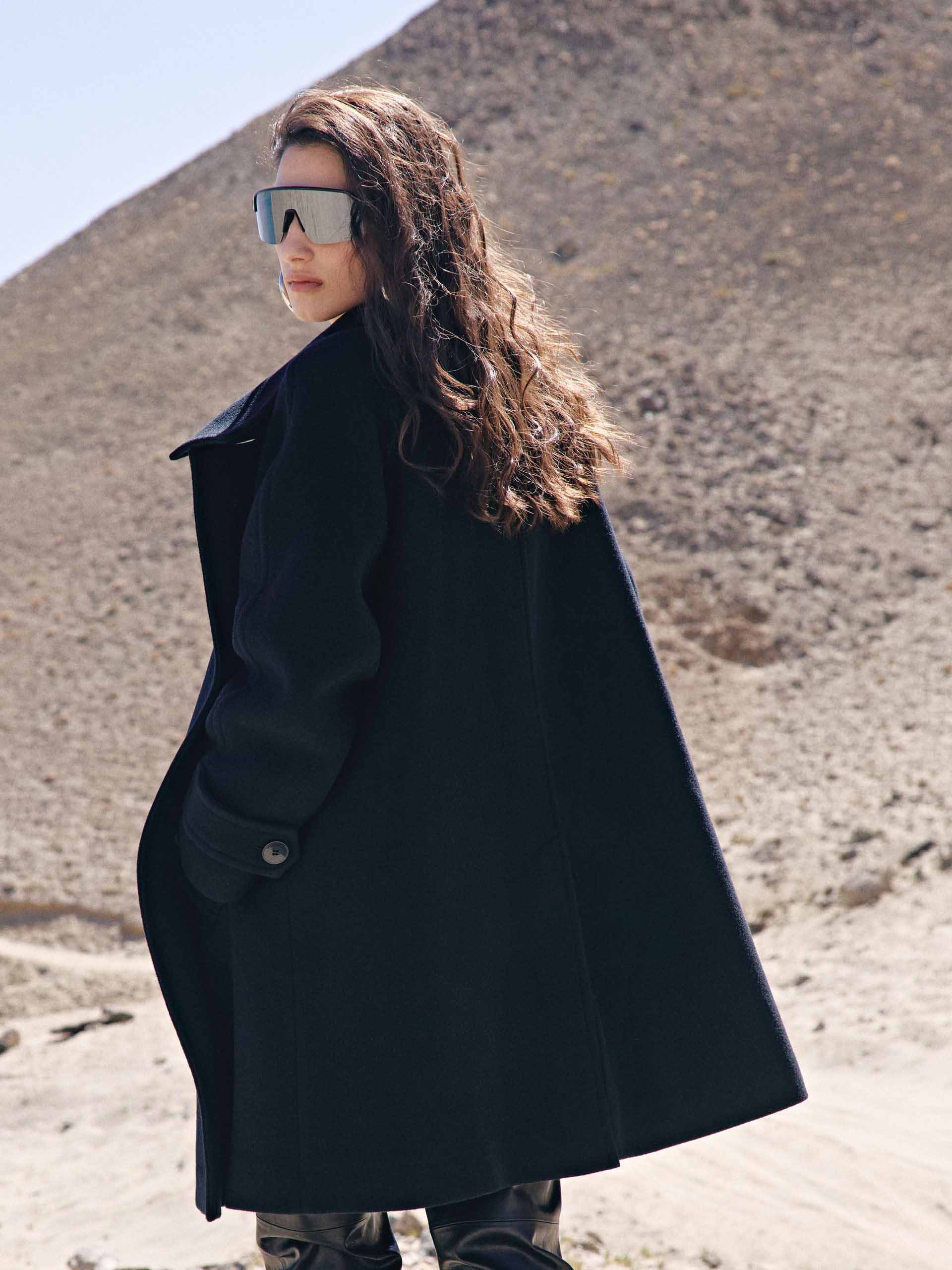 Double Sided Wool Coat