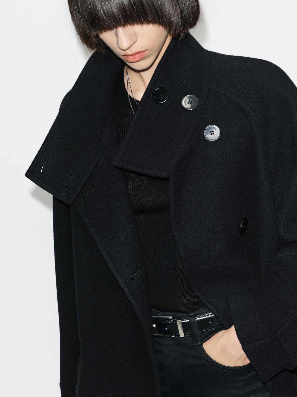 Double Sided Wool Coat