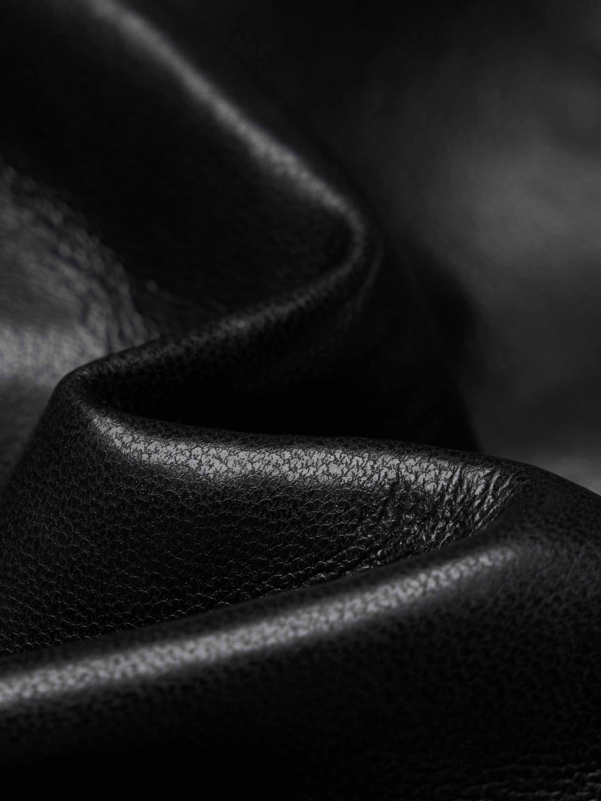 Include Belt Leather Trousers
